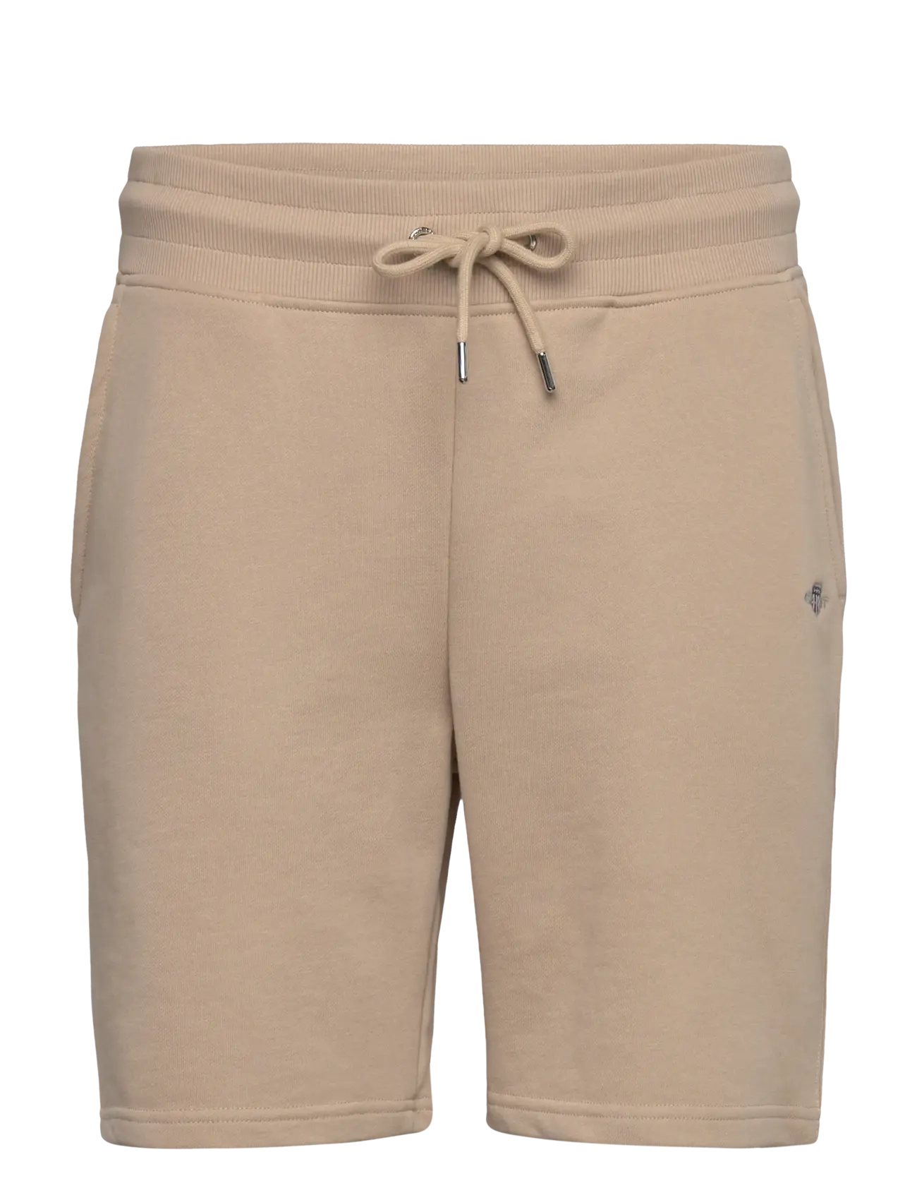 Gant REG SHIELD SWEAT SHORTS - Gant - DRY SAND / beige