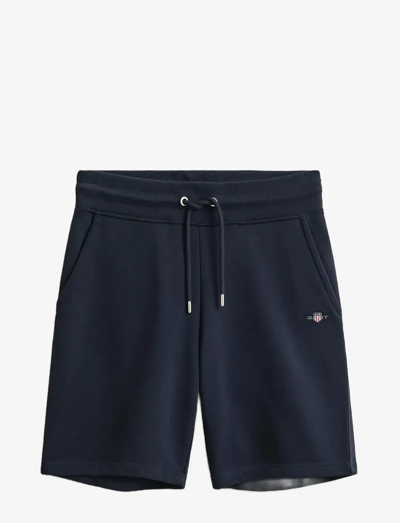 GANT - REG SHIELD SWEAT SHORTS - sporta šorti - evening blue - 1