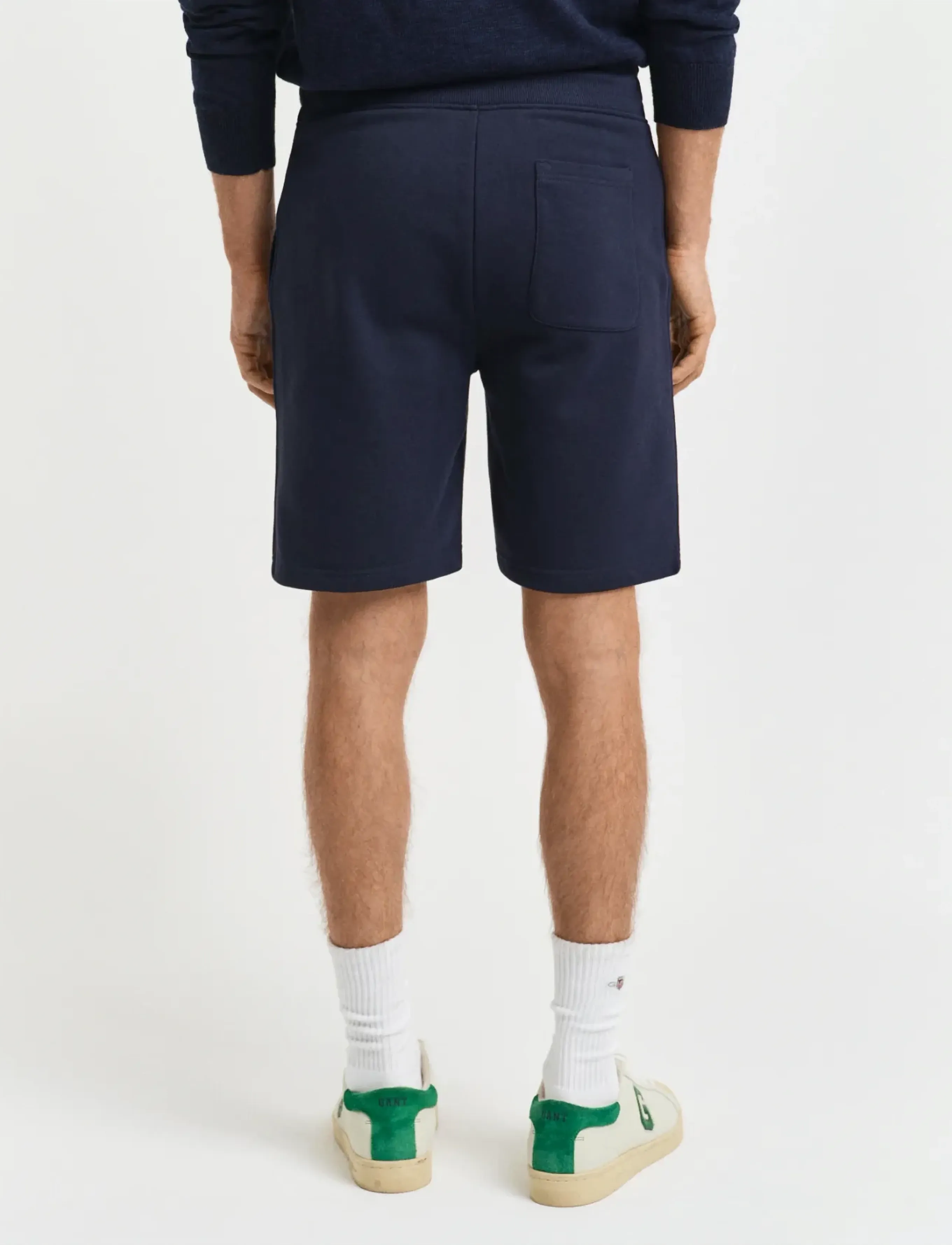 Gant - REG SHIELD SWEAT SHORTS - sweat shorts - evening blue - 3