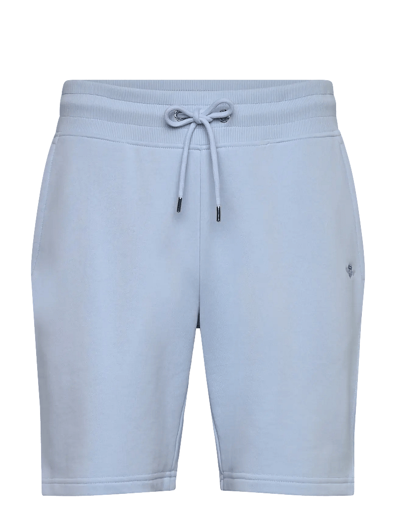GANT - REG SHIELD SWEAT SHORTS - sweatshorts - fresh blue - 0
