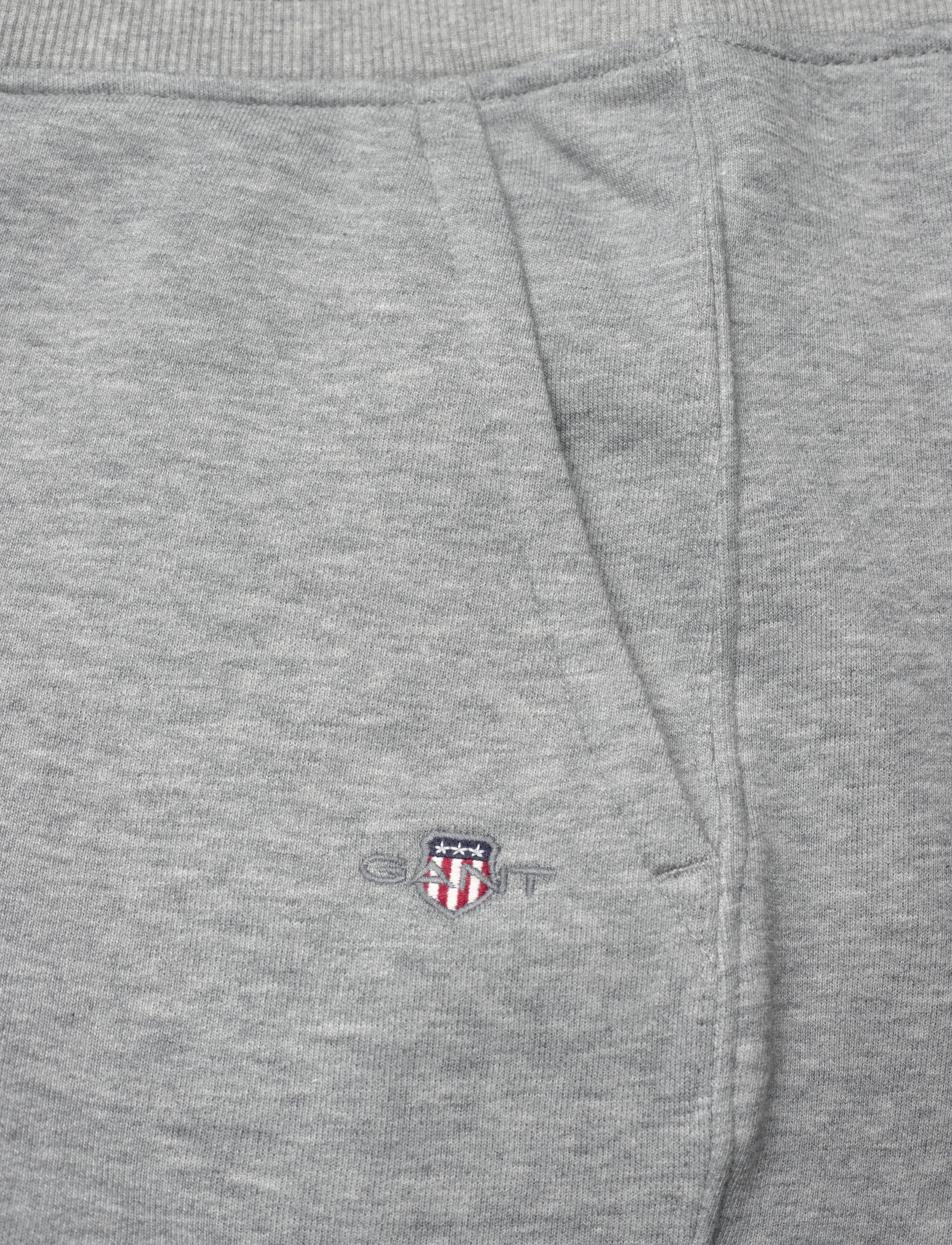 Gant - REG SHIELD SWEAT SHORTS - sweat shorts - grey melange - 2