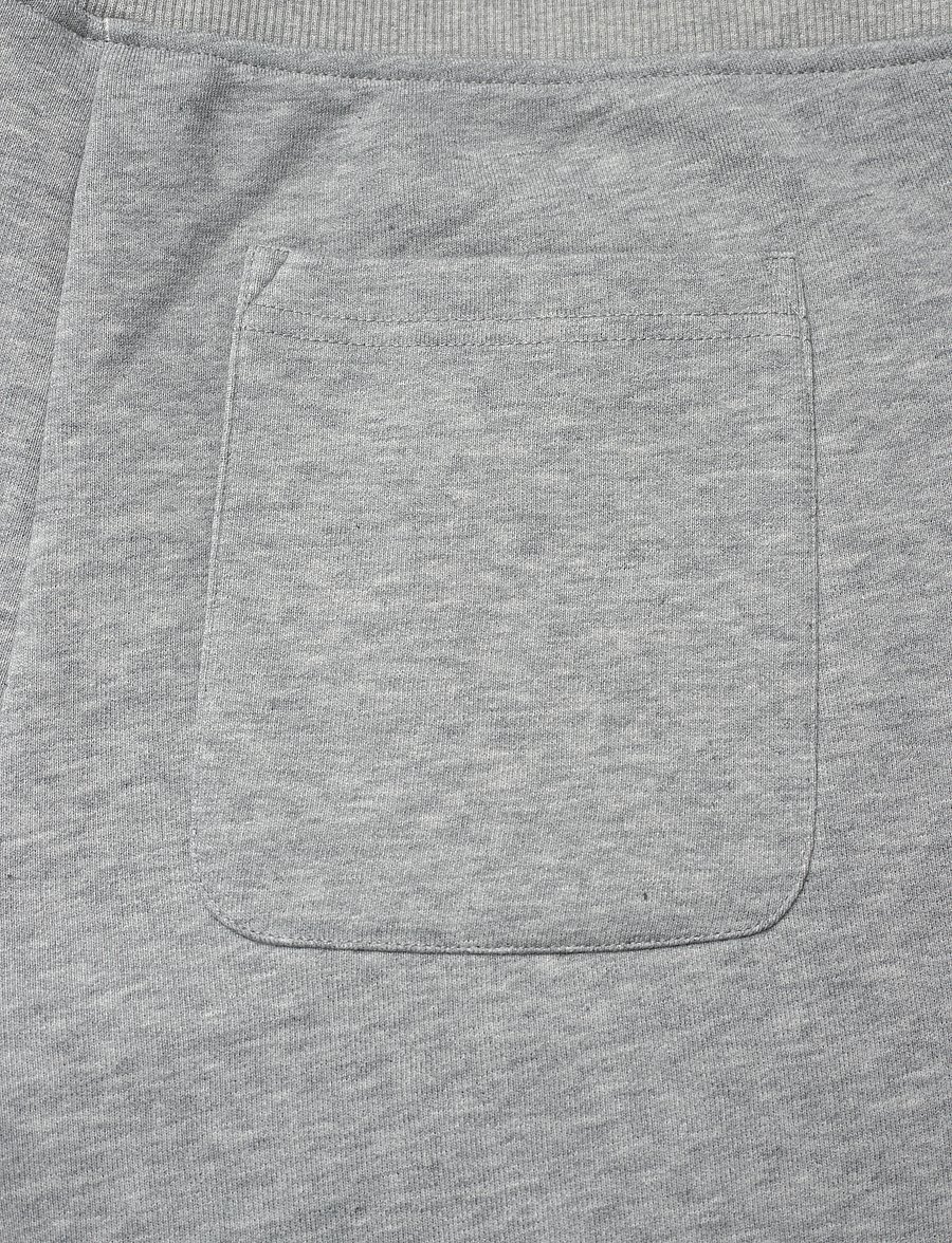 Gant - REG SHIELD SWEAT SHORTS - sweat shorts - grey melange - 4