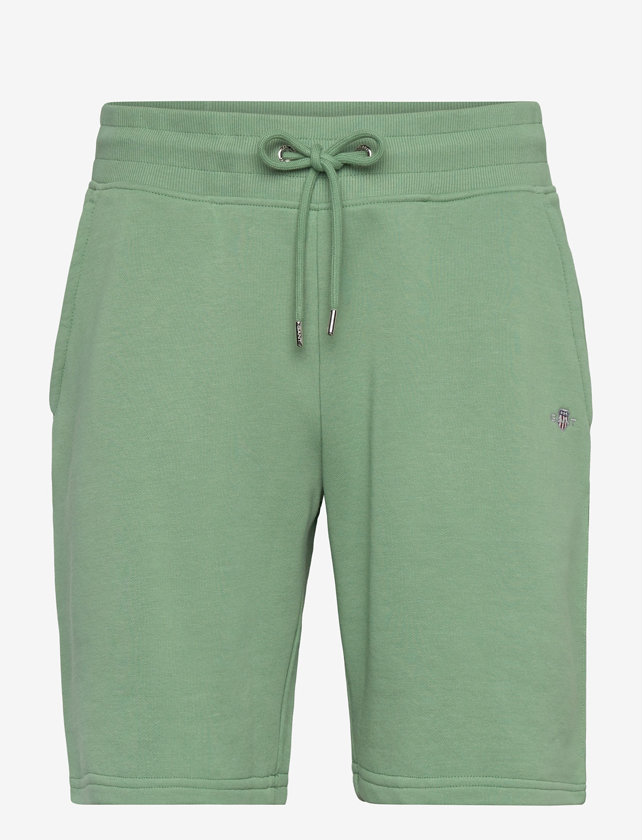 Gant - REG SHIELD SWEAT SHORTS - sweatshorts - kalamata green - 1