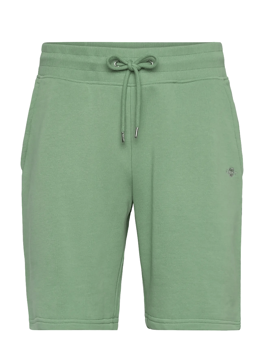 Gant - REG SHIELD SWEAT SHORTS - sweat shorts - kalamata green - 1