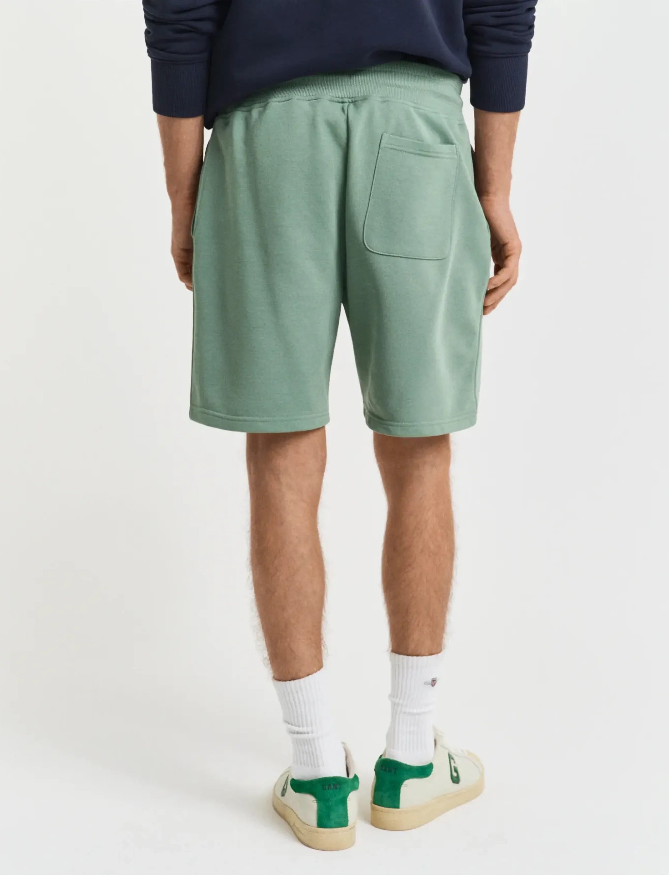 Gant - REG SHIELD SWEAT SHORTS - sweat shorts - kalamata green - 3