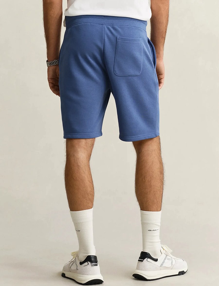 Gant - REG SHIELD SWEAT SHORTS - sweat shorts - vintage blue - 2