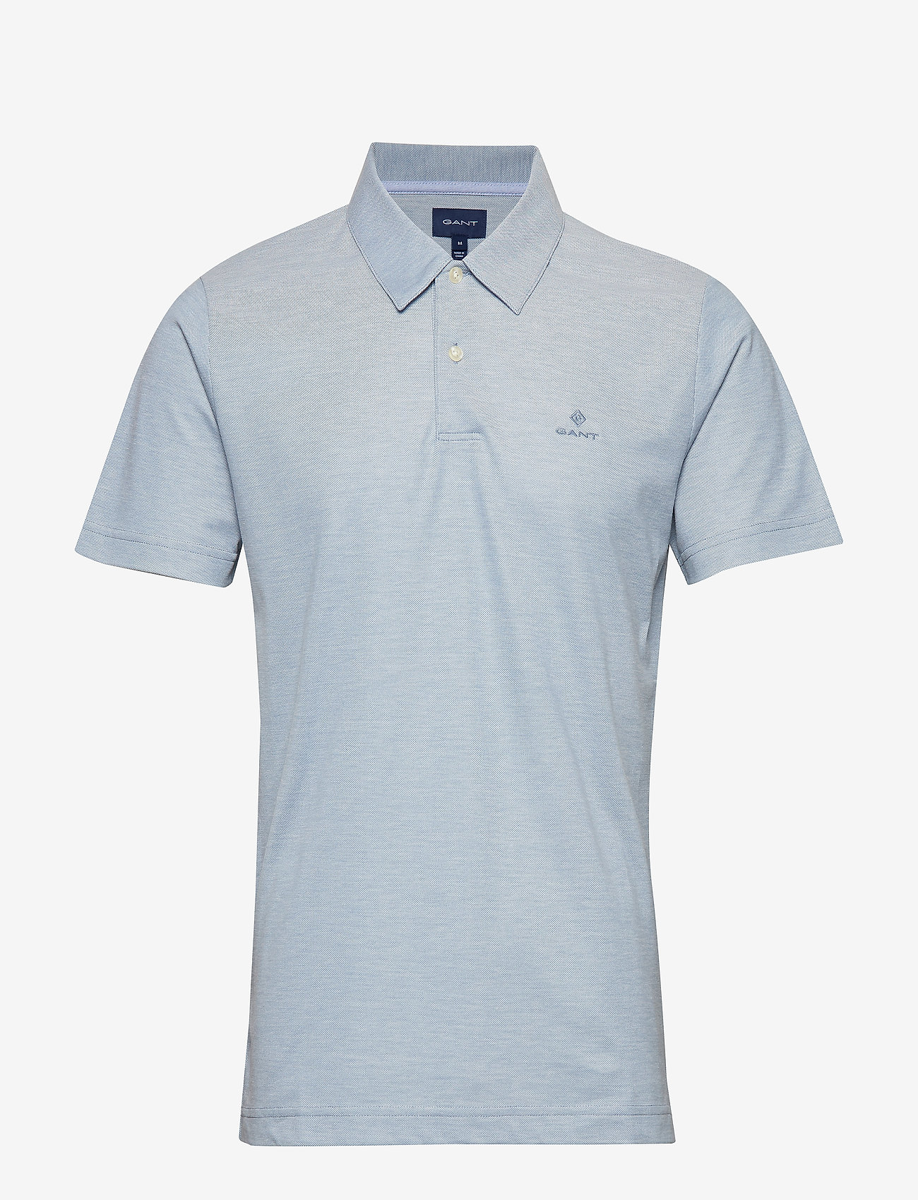 GANT - D1. OXFORD PIQUE SS RUGGER - coronet blue - 0