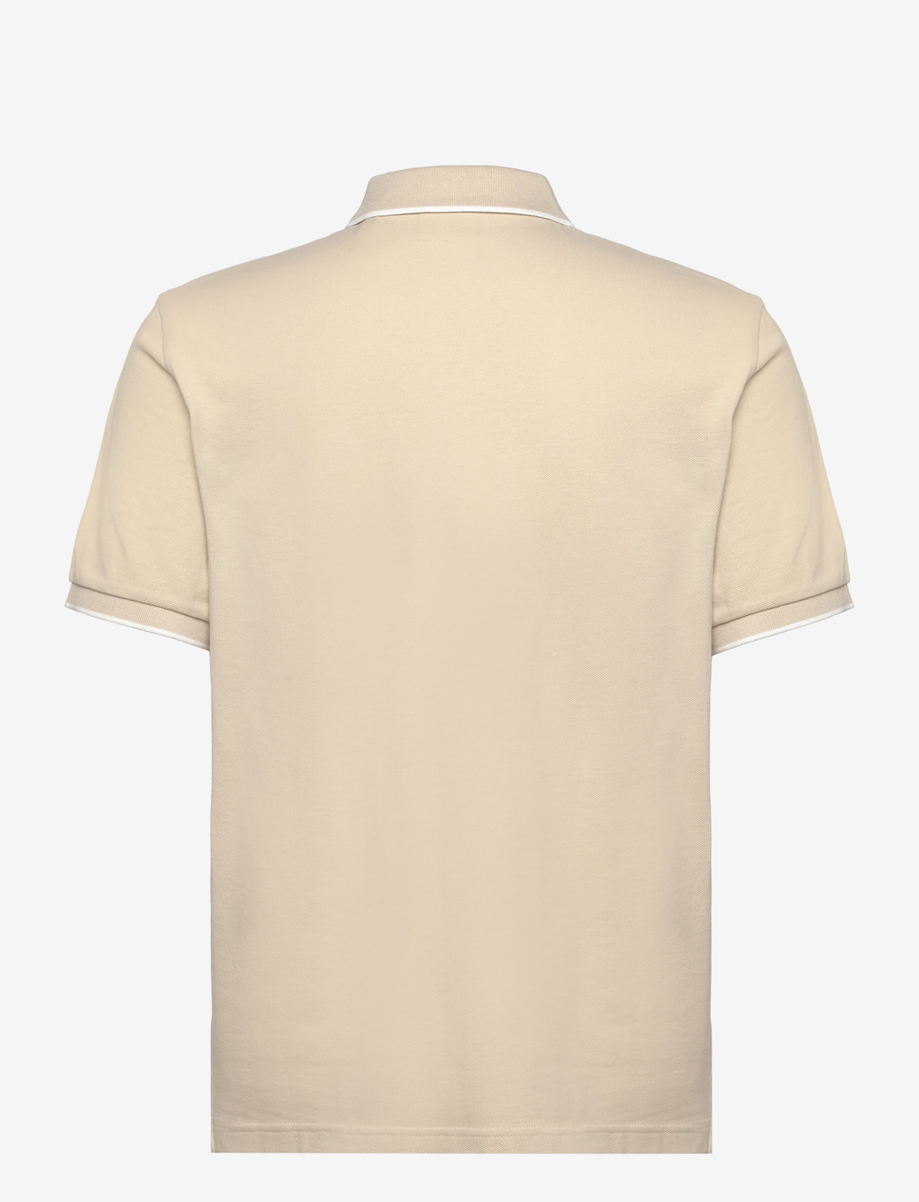 GANT - FRAMED TIPPING SS POLO - silky beige - 2