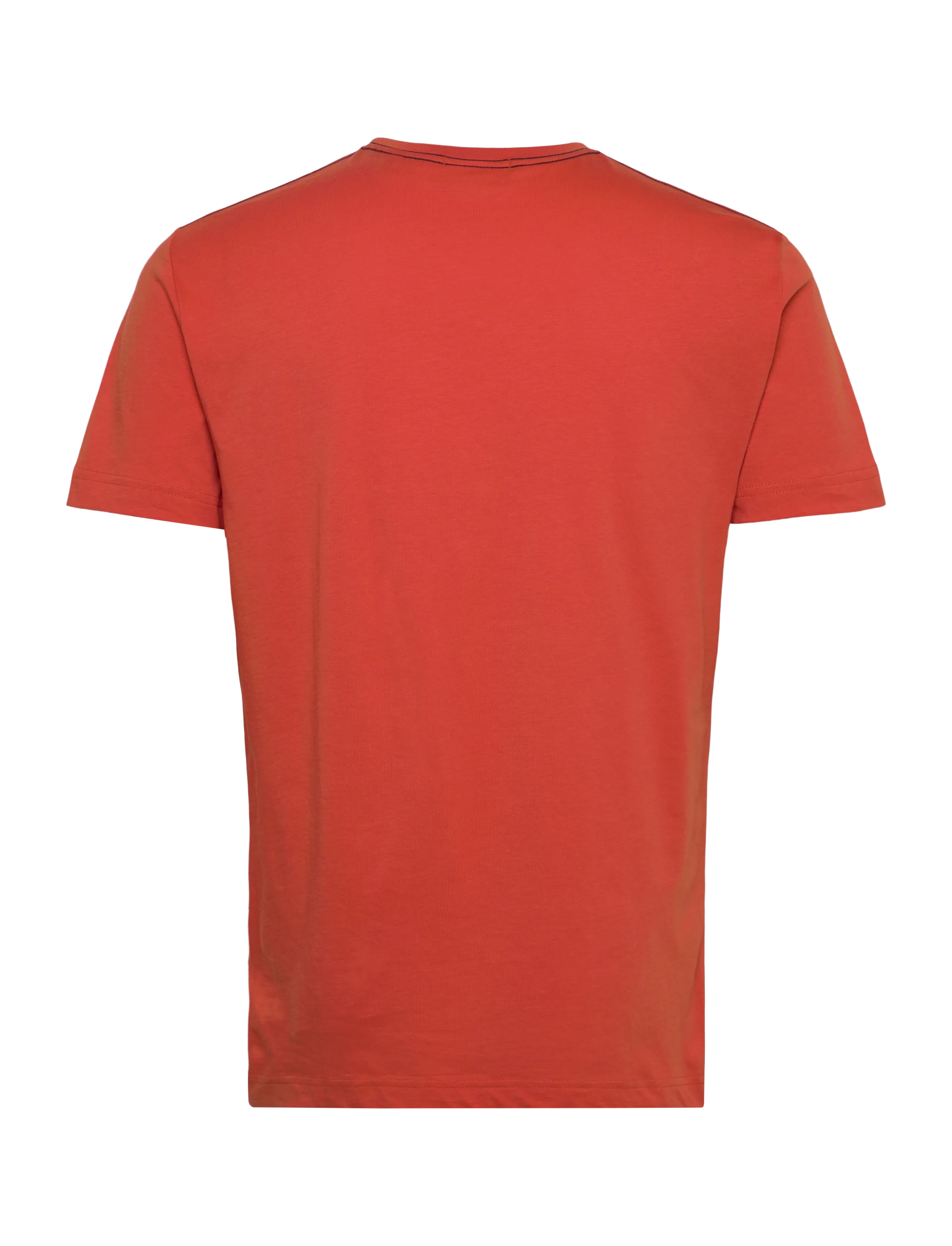 Gant - CONTRAST LOGO SS T-SHIRT - deep orange - 1