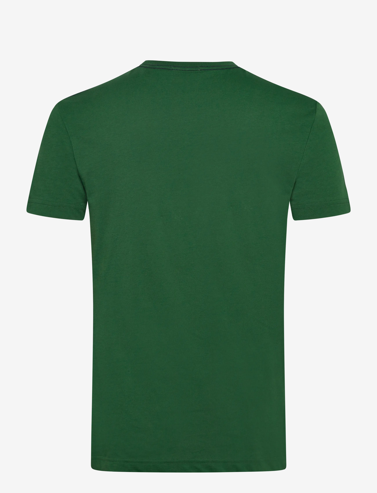 GANT - CONTRAST LOGO SS T-SHIRT - short-sleeved t-shirts - forest green - 1