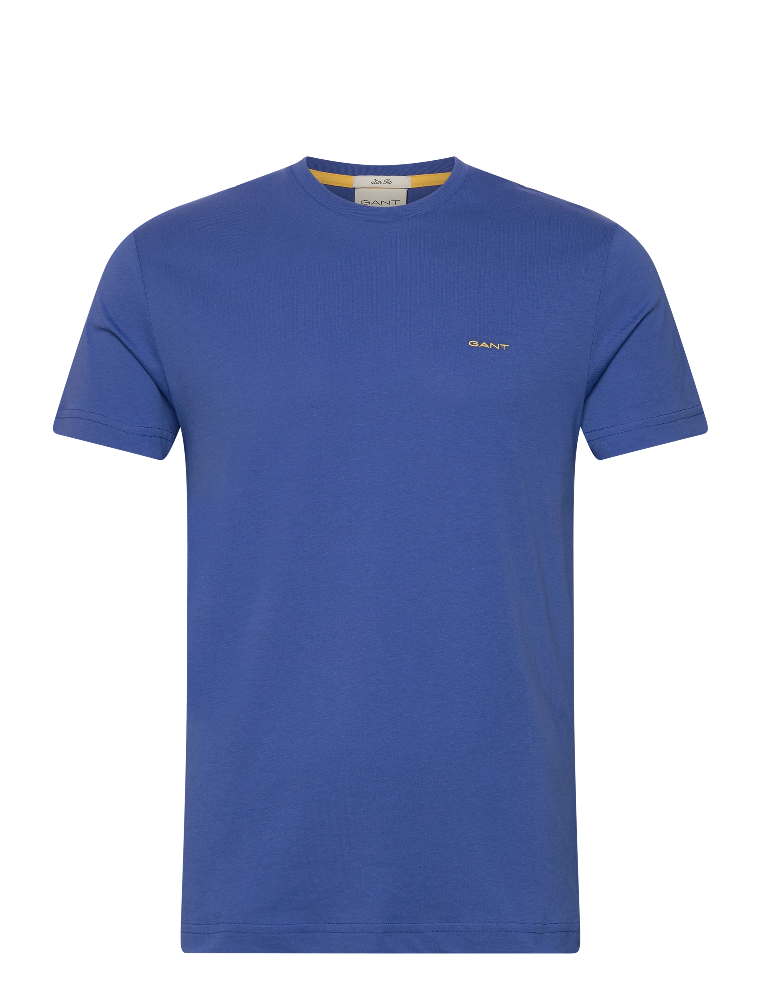 Gant CONTRAST LOGO SS T-SHIRT - Basic T-Shirts - RICH BLUE / blue