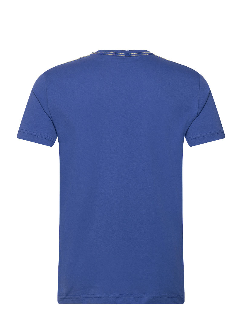 Gant - CONTRAST LOGO SS T-SHIRT - kurzärmelig - rich blue - 2
