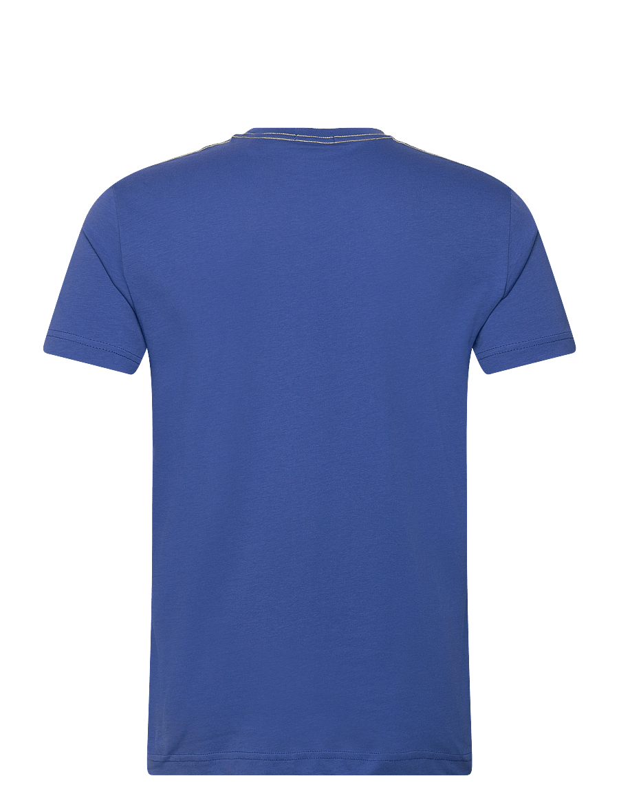 Gant - CONTRAST LOGO SS T-SHIRT - kurzärmelig - rich blue - 2