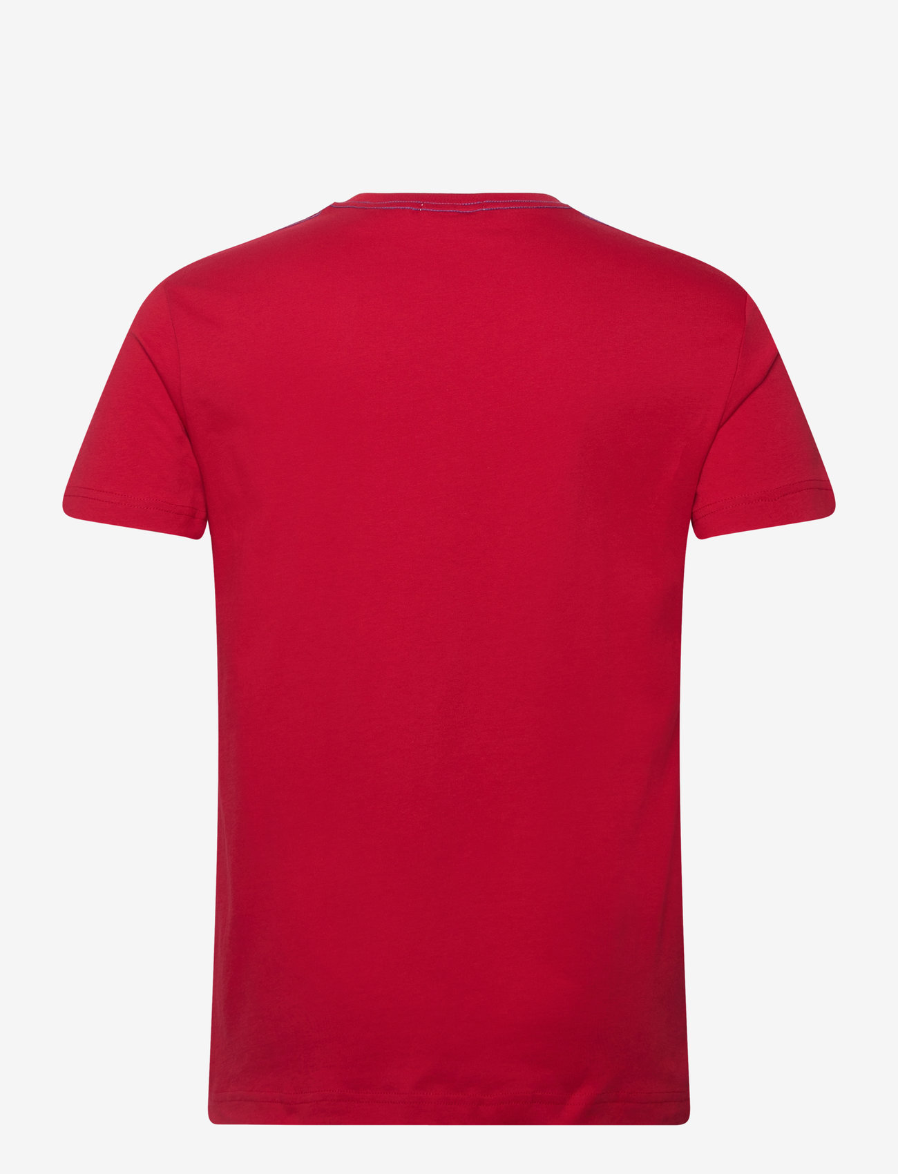 GANT - CONTRAST LOGO SS T-SHIRT - kurzärmelig - ruby red - 1