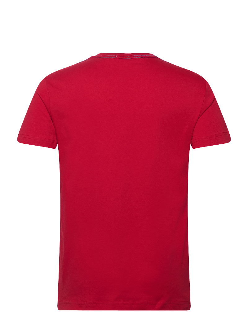 GANT - CONTRAST LOGO SS T-SHIRT - kurzärmelig - ruby red - 1