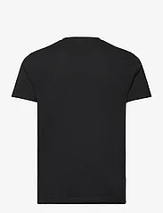 GANT - SLIM PIQUE SS T-SHIRT - kortärmade t-shirts - black - 1