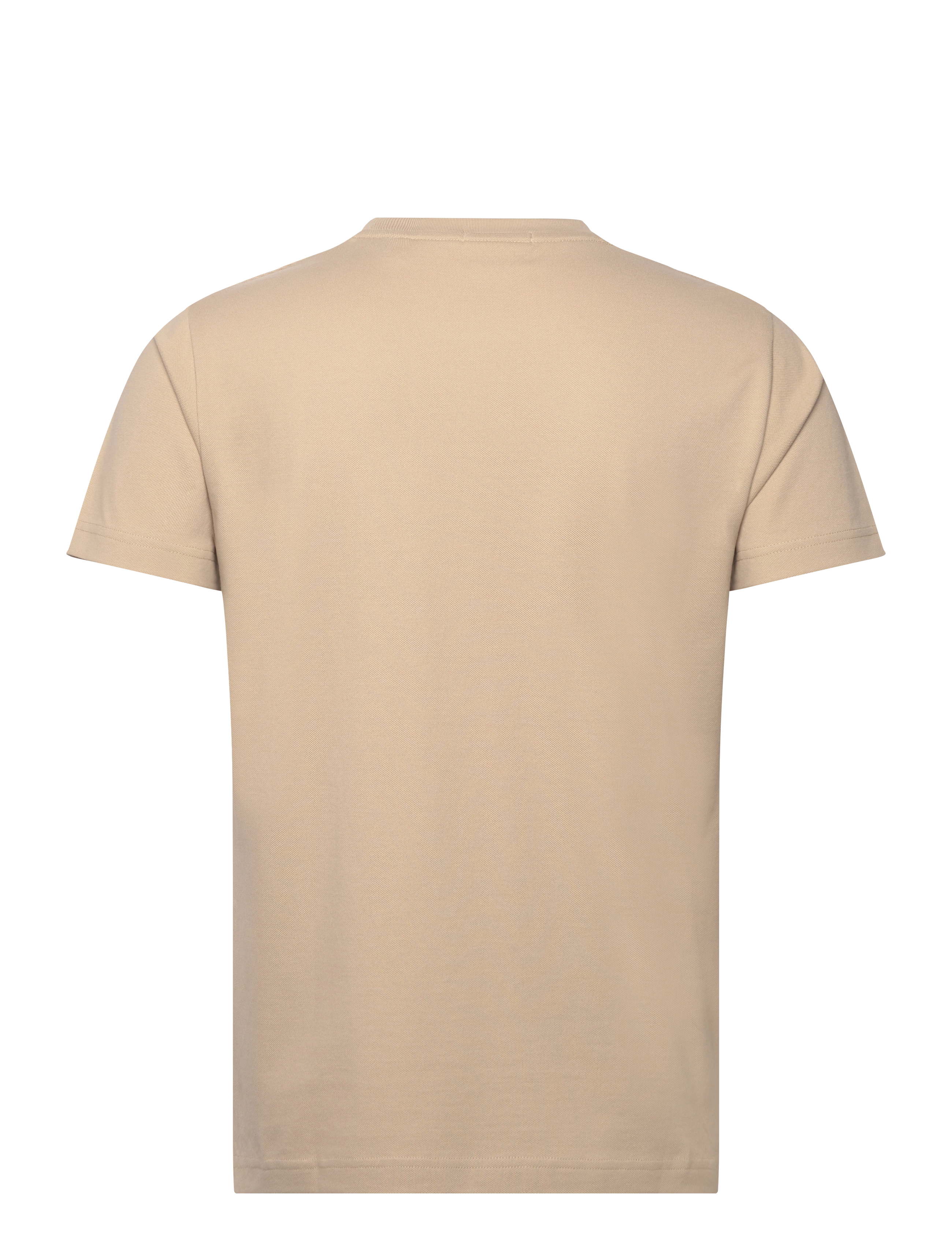 Gant - SLIM PIQUE SS T-SHIRT - lühikeste varrukatega t-särgid - dry sand - 1