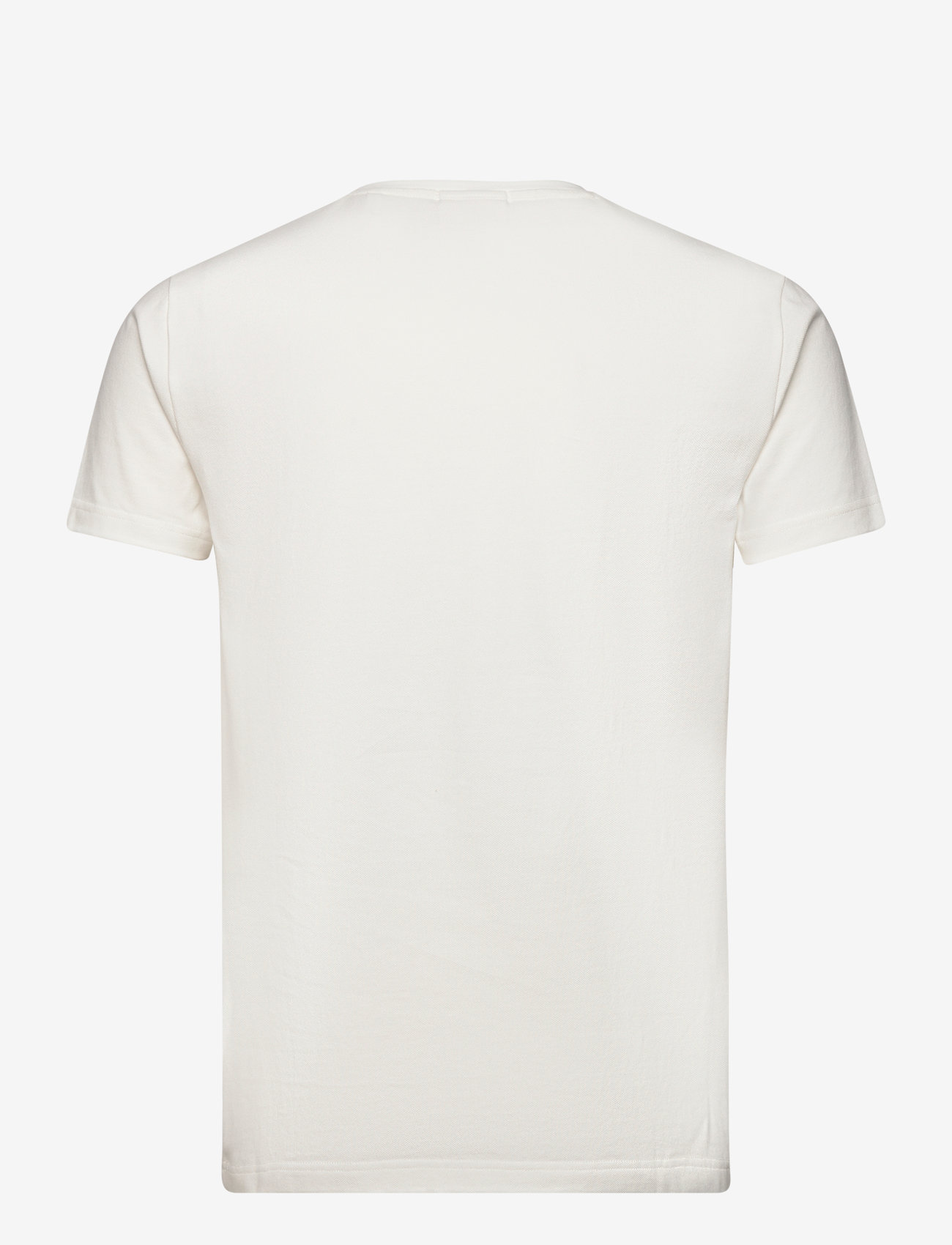 GANT - SLIM PIQUE SS T-SHIRT - marškinėliai trumpomis rankovėmis - eggshell - 2