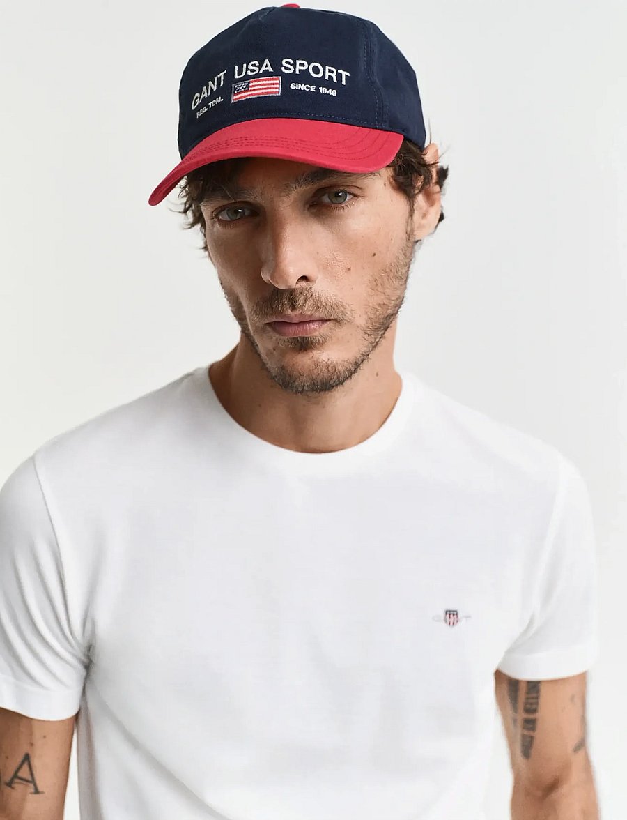 Gant - SLIM PIQUE SS T-SHIRT - short-sleeved t-shirts - eggshell - 4