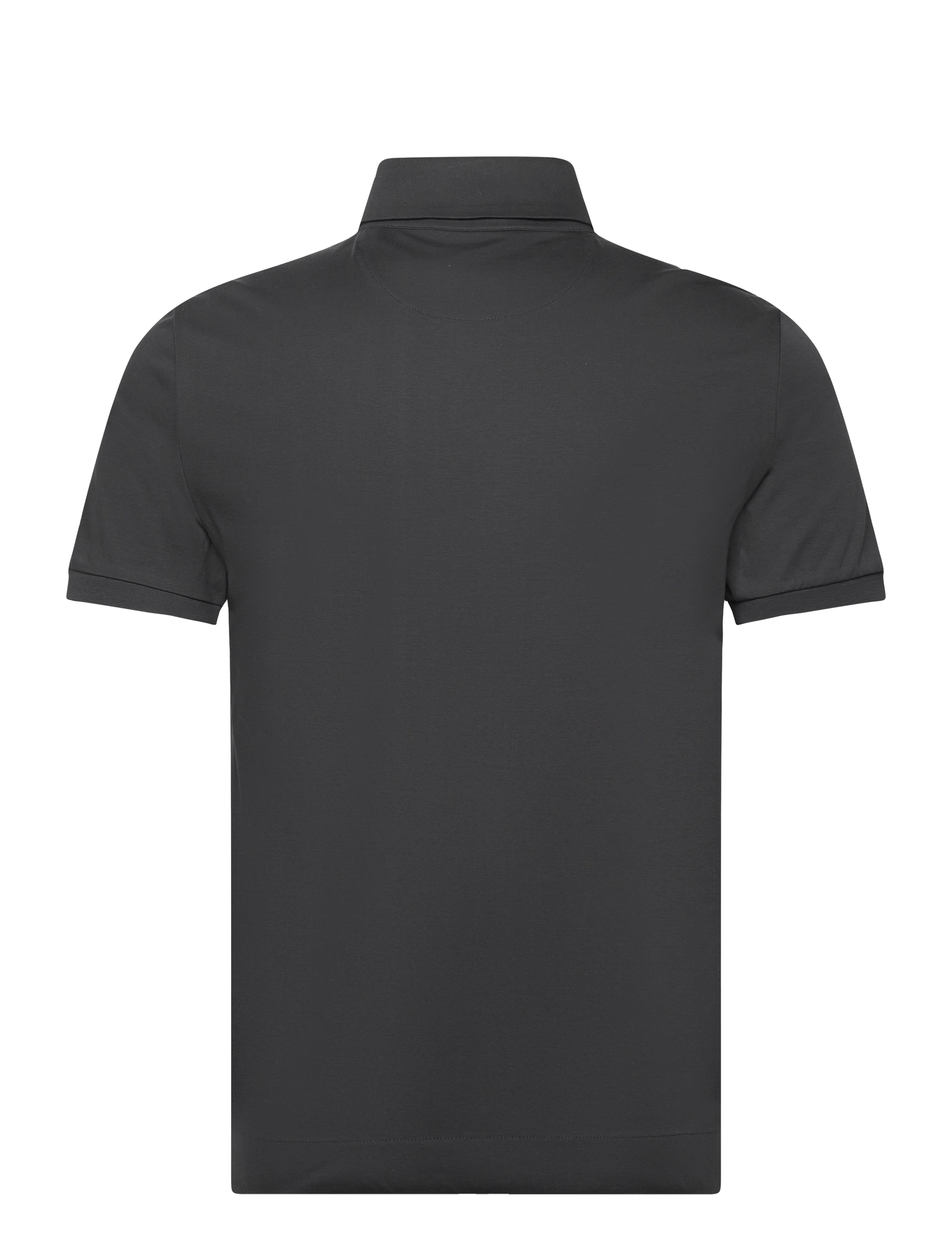 GANT - MERCERIZED JERSEY SS RUGGER - black - 1