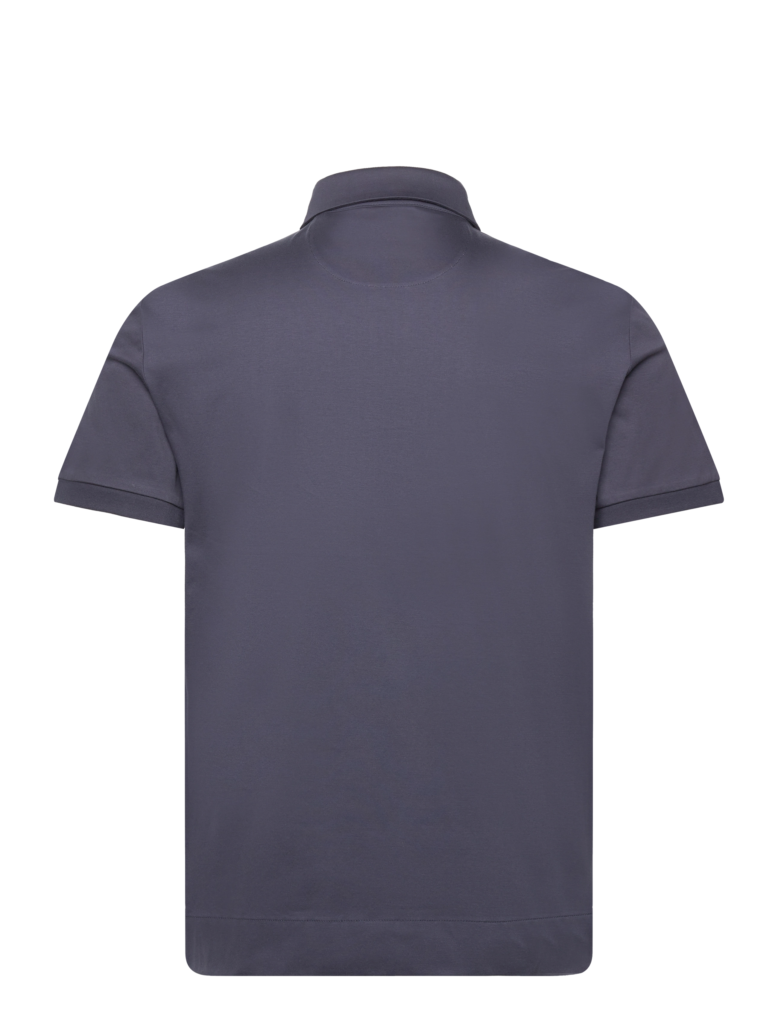 GANT - MERCERIZED JERSEY SS RUGGER - evening blue - 1