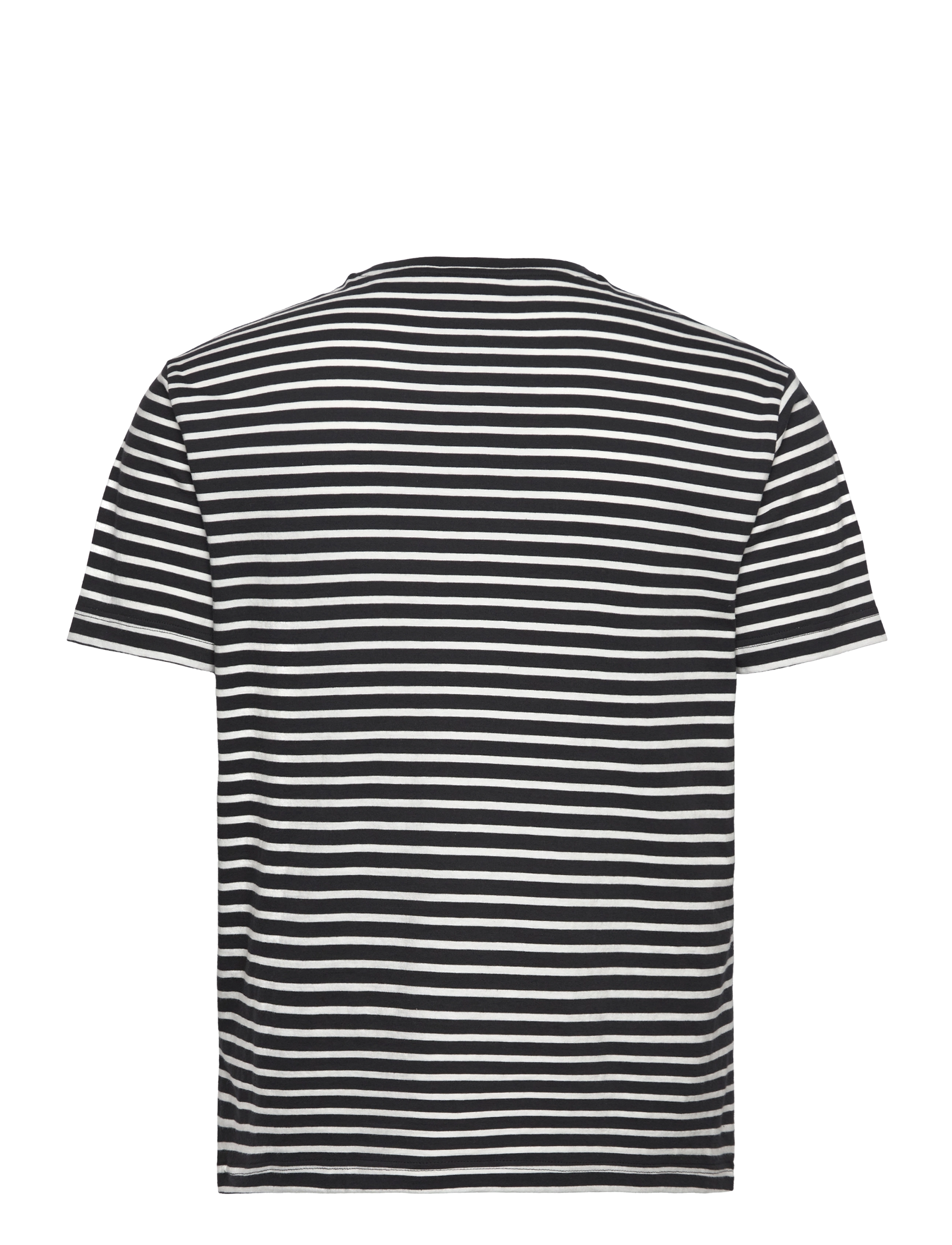 GANT - STRIPED T-SHIRT - black - 1