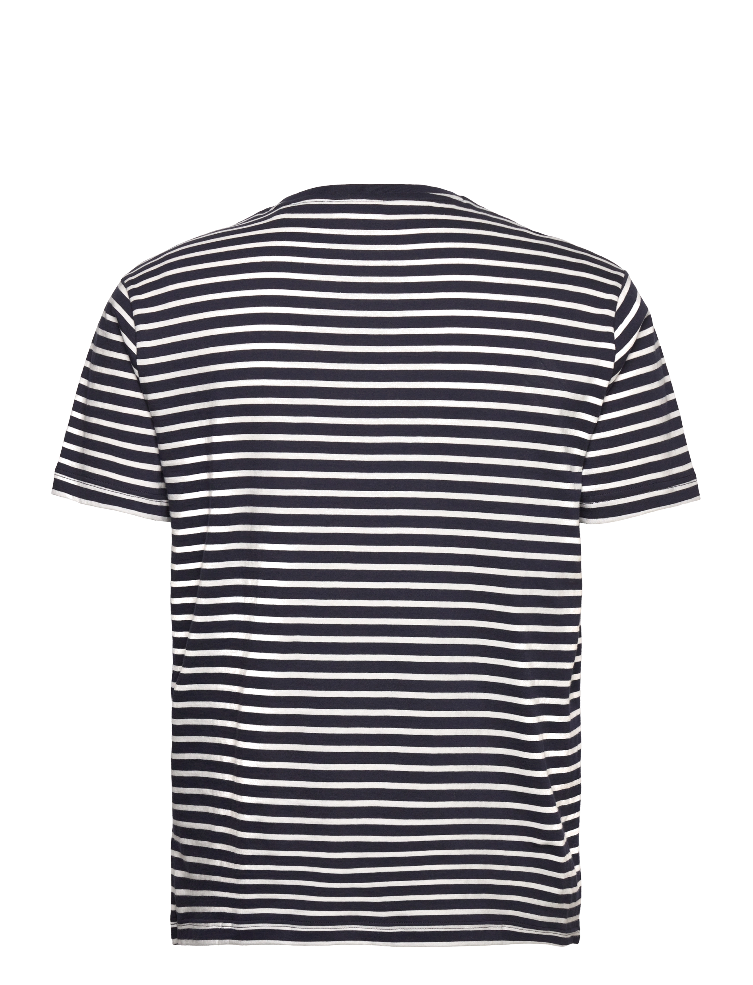 GANT - STRIPED T-SHIRT - evening blue - 1