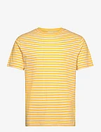 STRIPED T-SHIRT - SMOOTH YELLOW