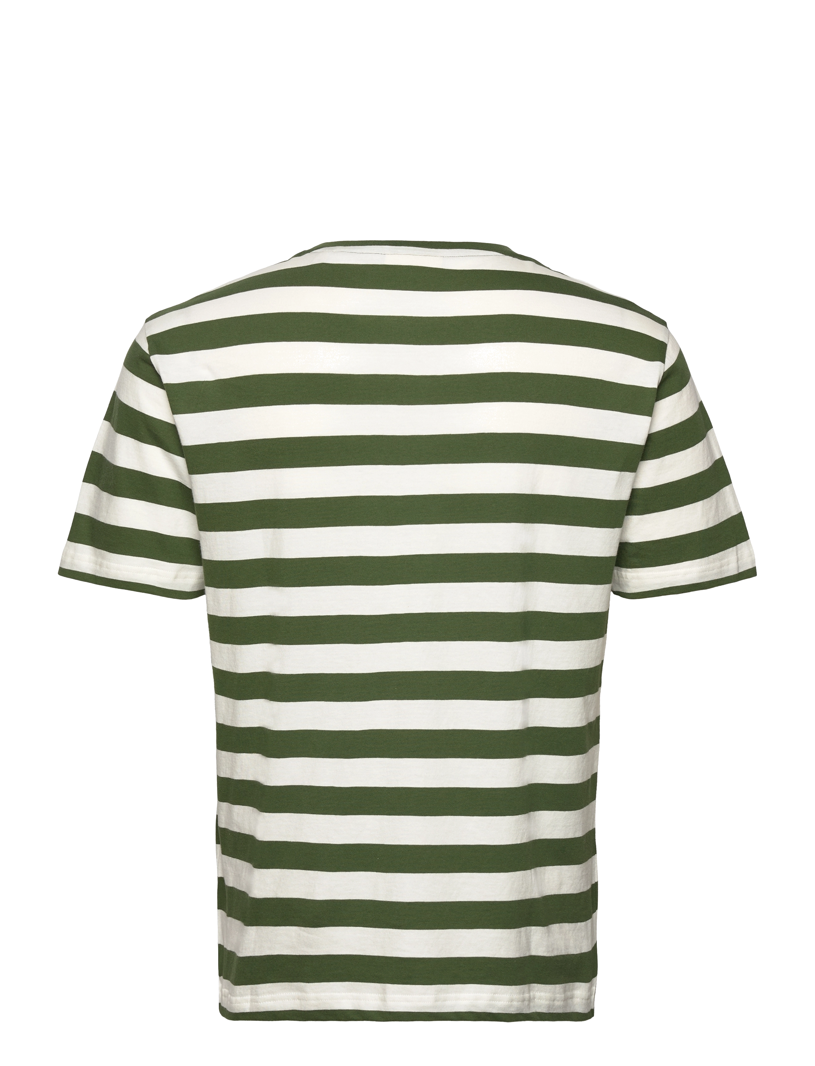 GANT - STRIPE SS T-SHIRT - pine green - 1