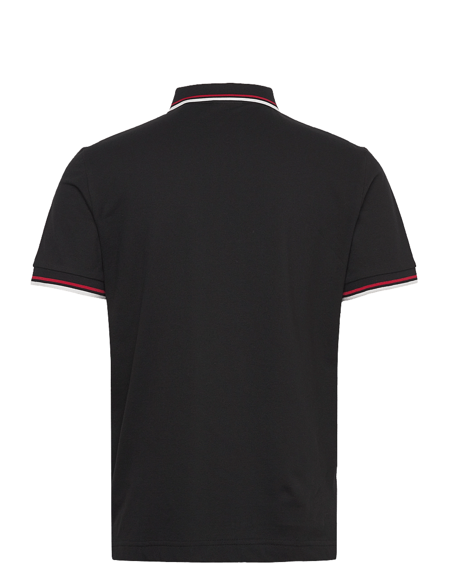 GANT - 2-COL TIPPING SS PIQUE POLO - black - 1