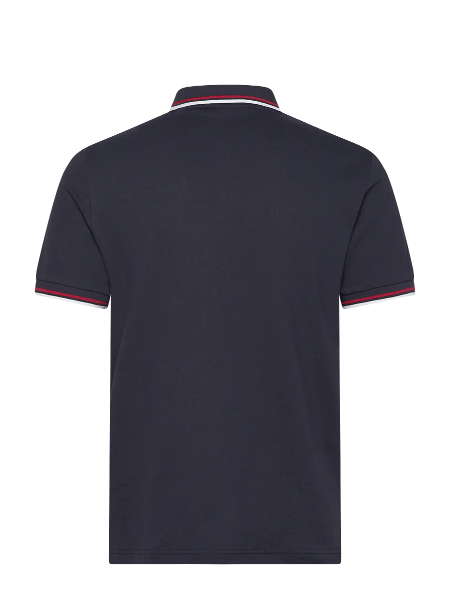 GANT - 2-COL TIPPING SS PIQUE POLO - evening blue - 1