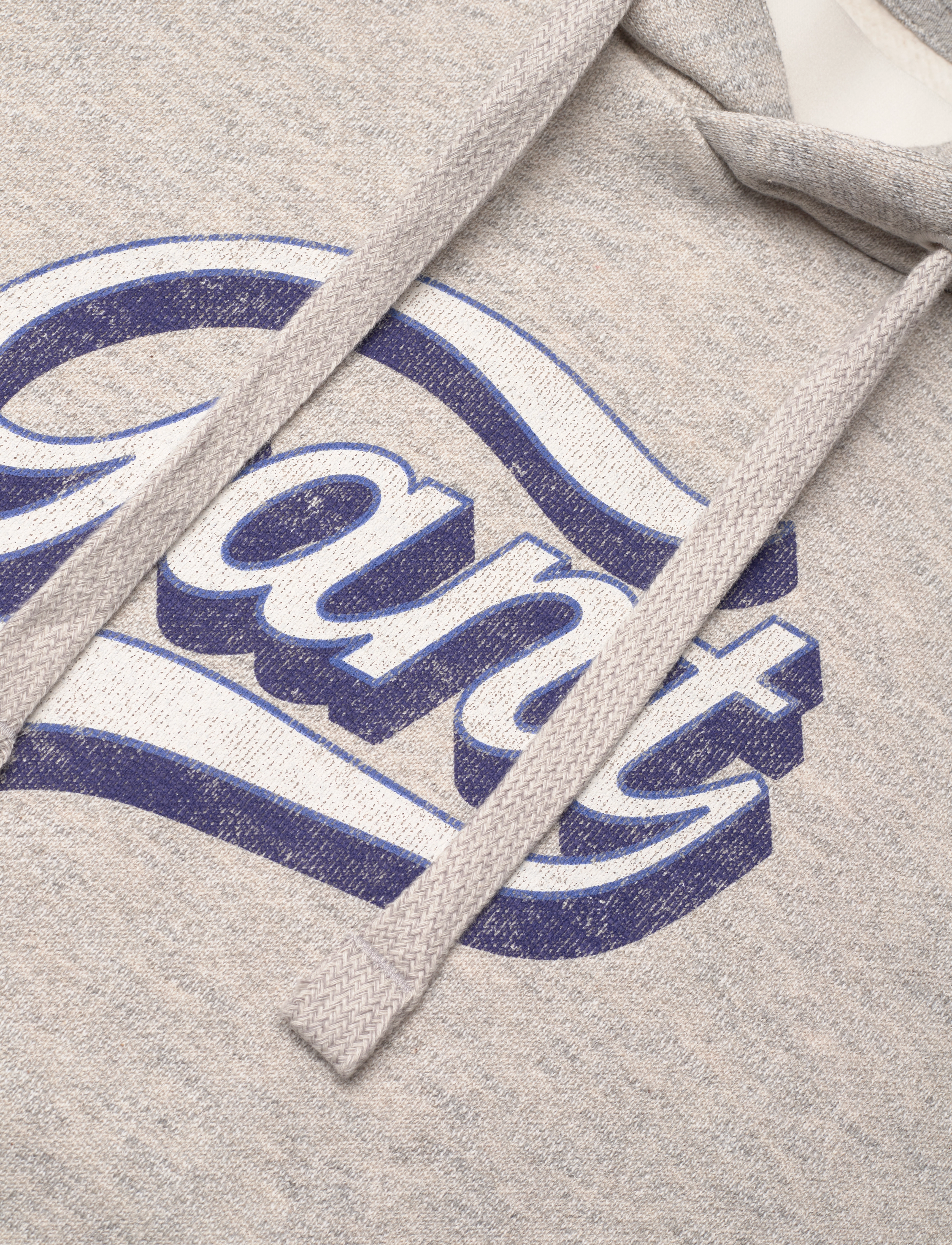 GANT - CUT OFF HOODIE - grey melange - 2