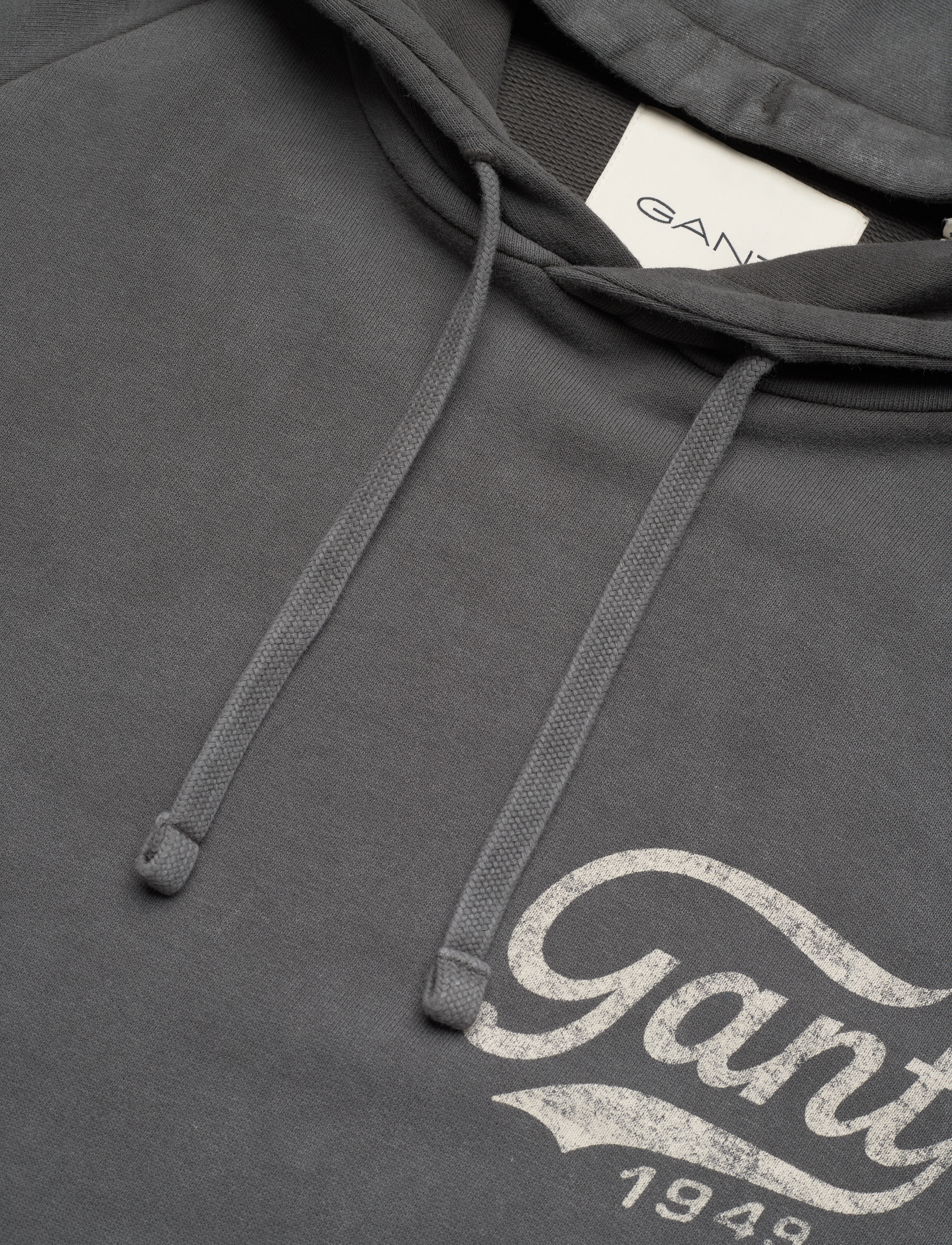 GANT - HEAVY WASH HOODIE - dark graphite - 3