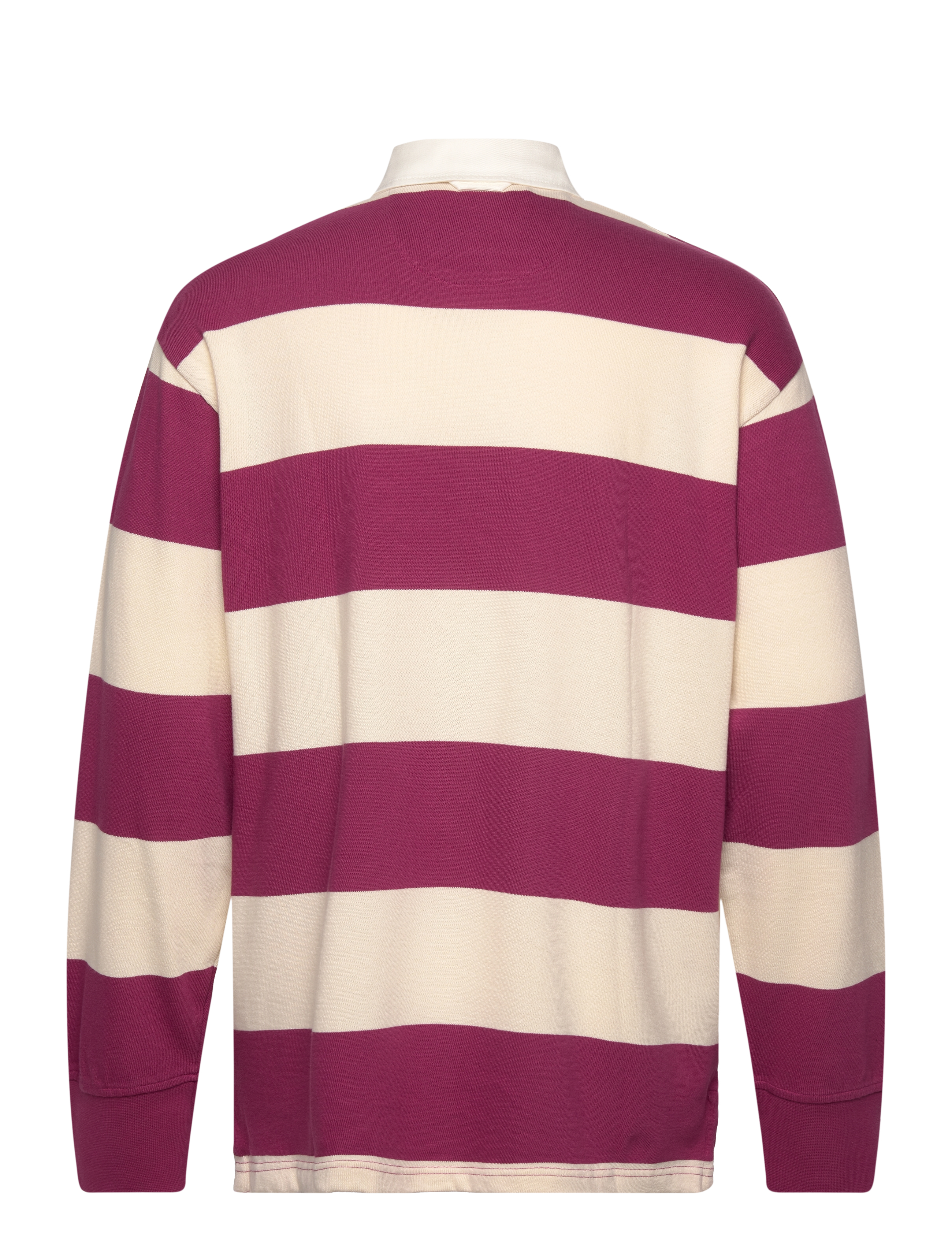 GANT - BLOCK STRIPE HEAVY RUGGER - beautyberry purple - 1