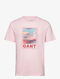 WASHED GRAPHIC SS T-SHIRT, GANT