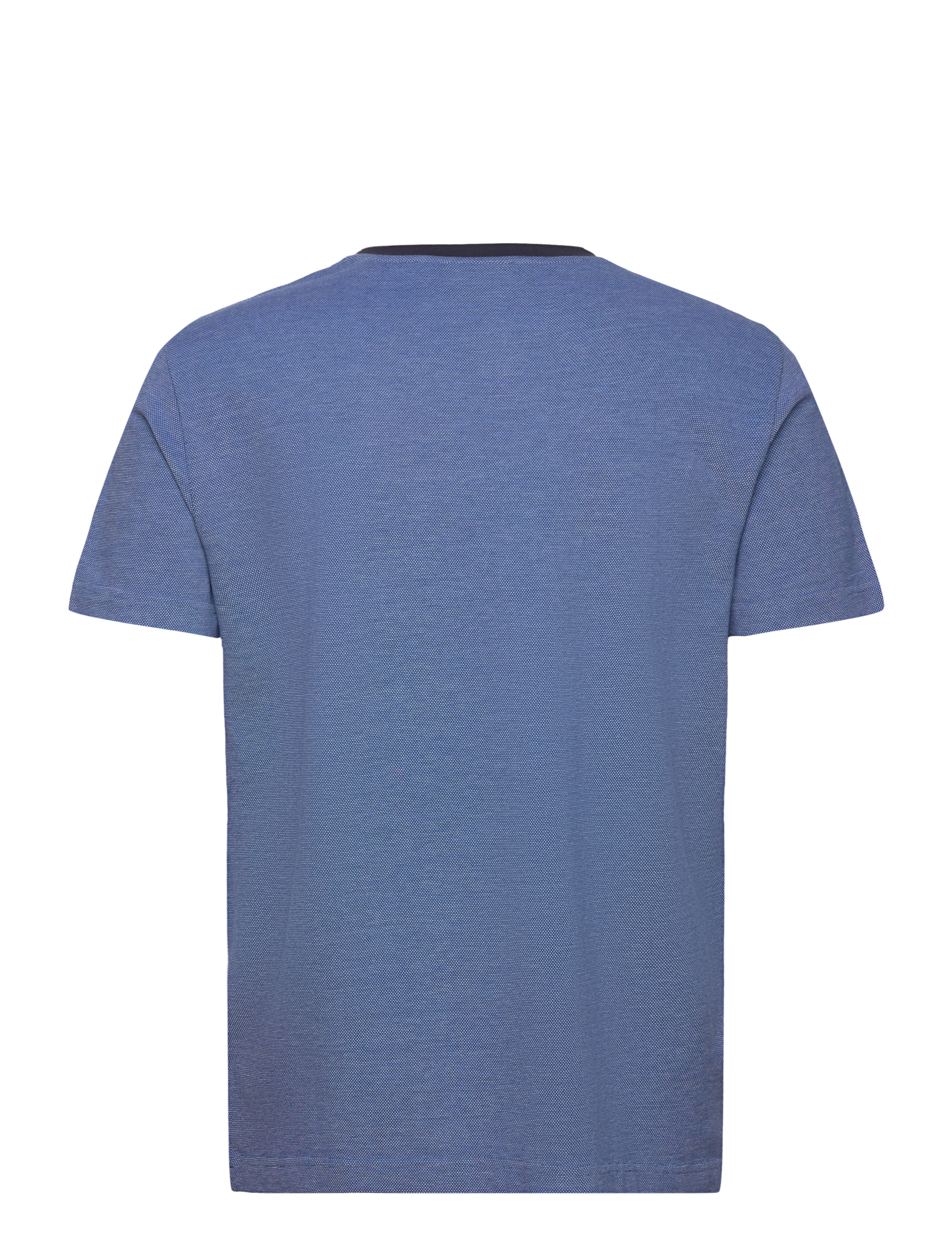 Gant - 4-COL OXFORD REGULAR SS T-SHIRT - t-shirts à manches courtes - day blue - 1