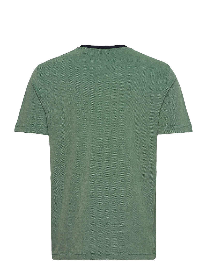 GANT - 4-COL OXFORD REGULAR SS T-SHIRT - kortärmade t-shirts - deep green - 1