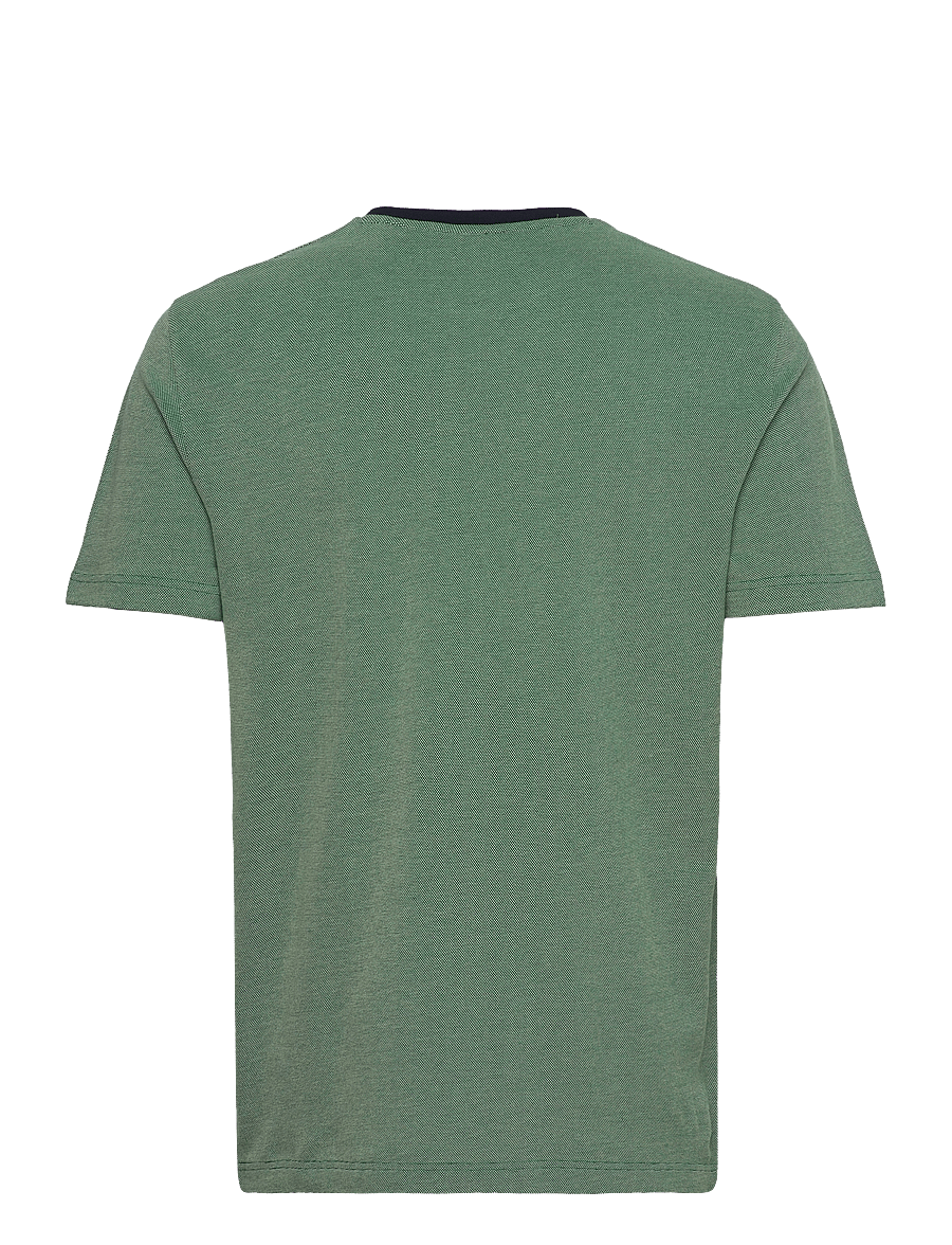Gant - 4-COL OXFORD REGULAR SS T-SHIRT - t-shirts à manches courtes - deep green - 2