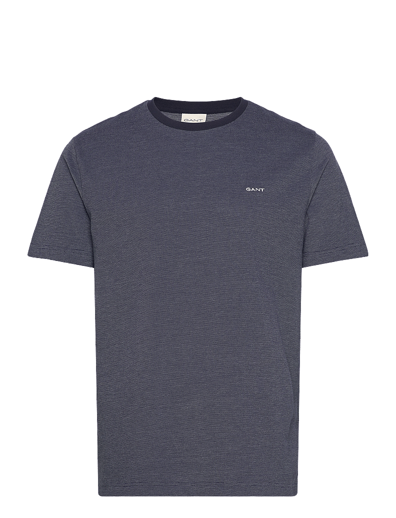 GANT - 4-COL OXFORD REGULAR SS T-SHIRT - lühikeste varrukatega t-särgid - persian blue - 0