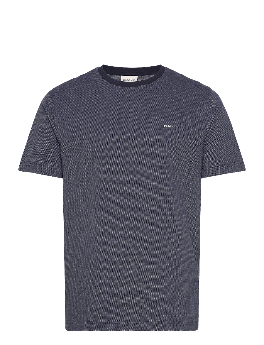 Gant - 4-COL OXFORD REGULAR SS T-SHIRT - marškinėliai trumpomis rankovėmis - persian blue - 1