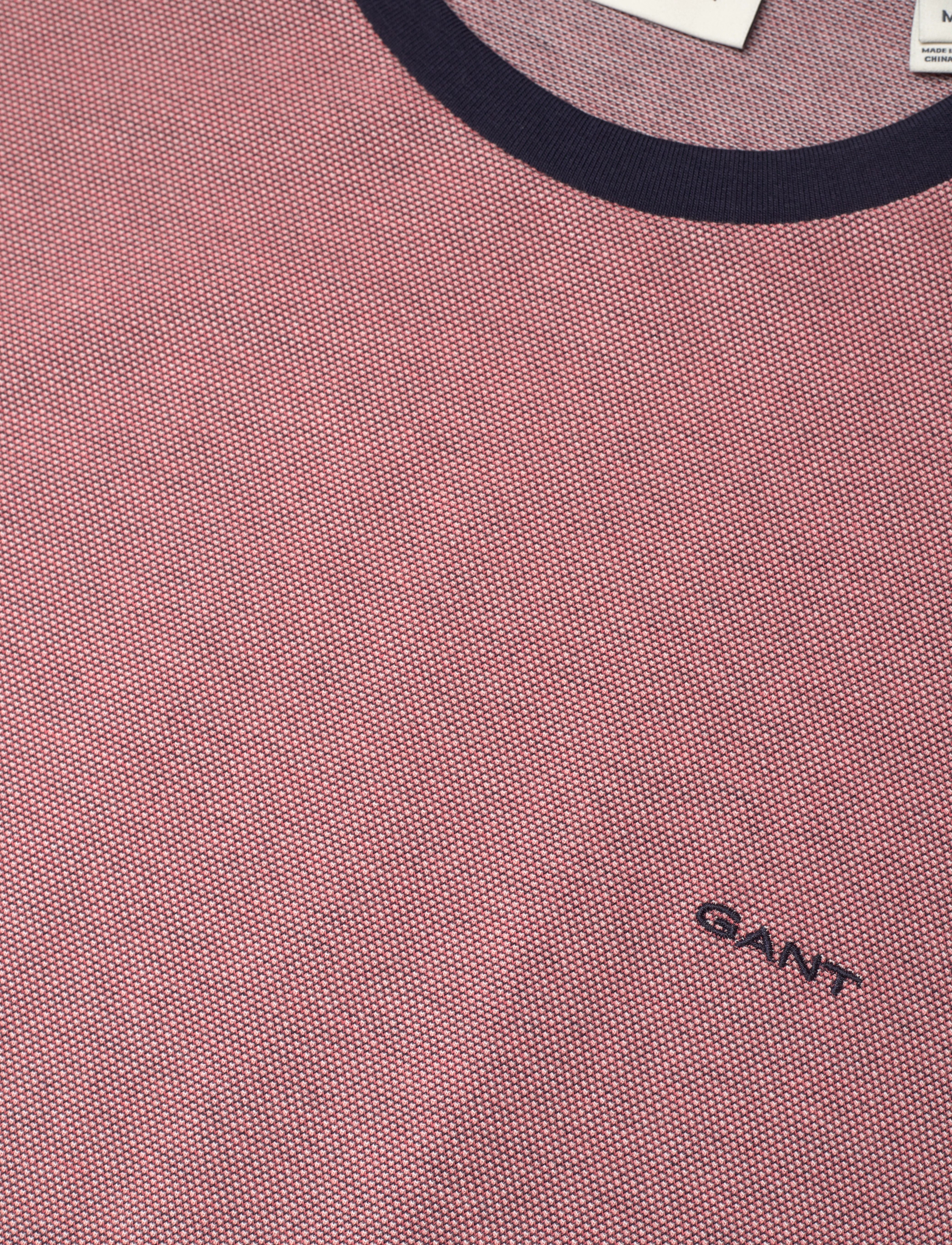 Gant - 4-COL OXFORD REGULAR SS T-SHIRT - sunset pink - 2
