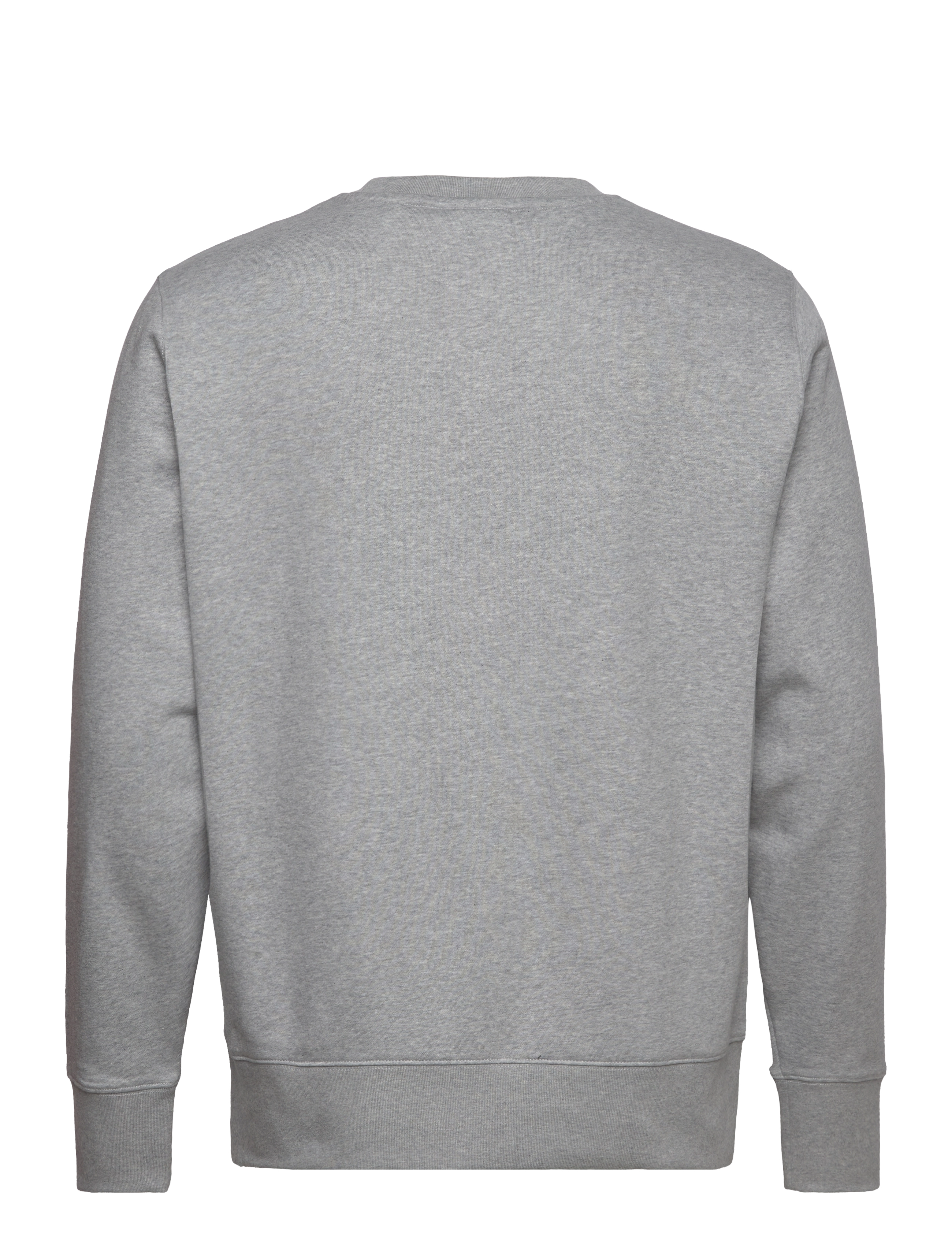 GANT - REG EMB ARCHIVE SHIELD CNECK - grey melange - 1