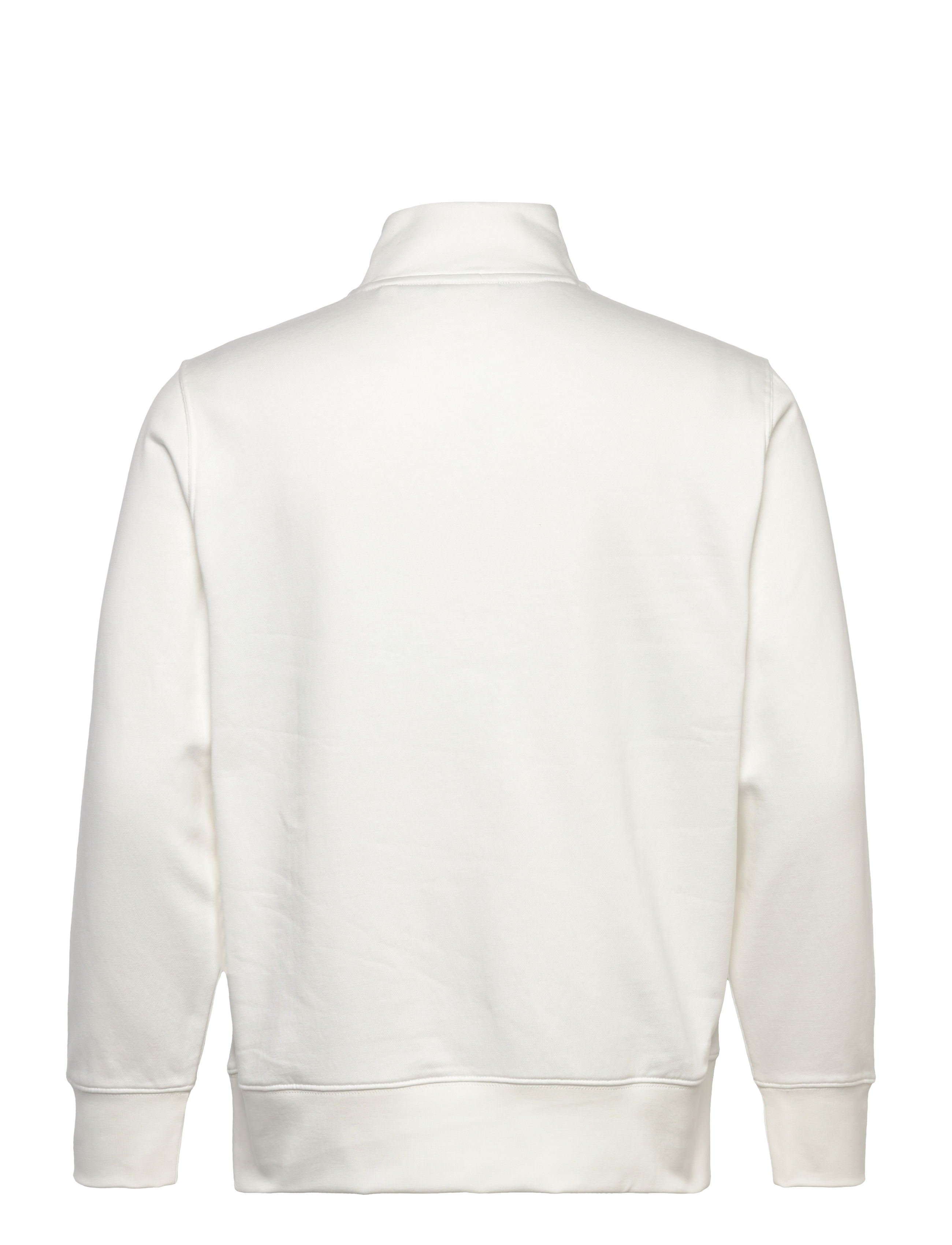 GANT - EMB ARCHIVE SHIELD HALF ZIP - eggshell - 1