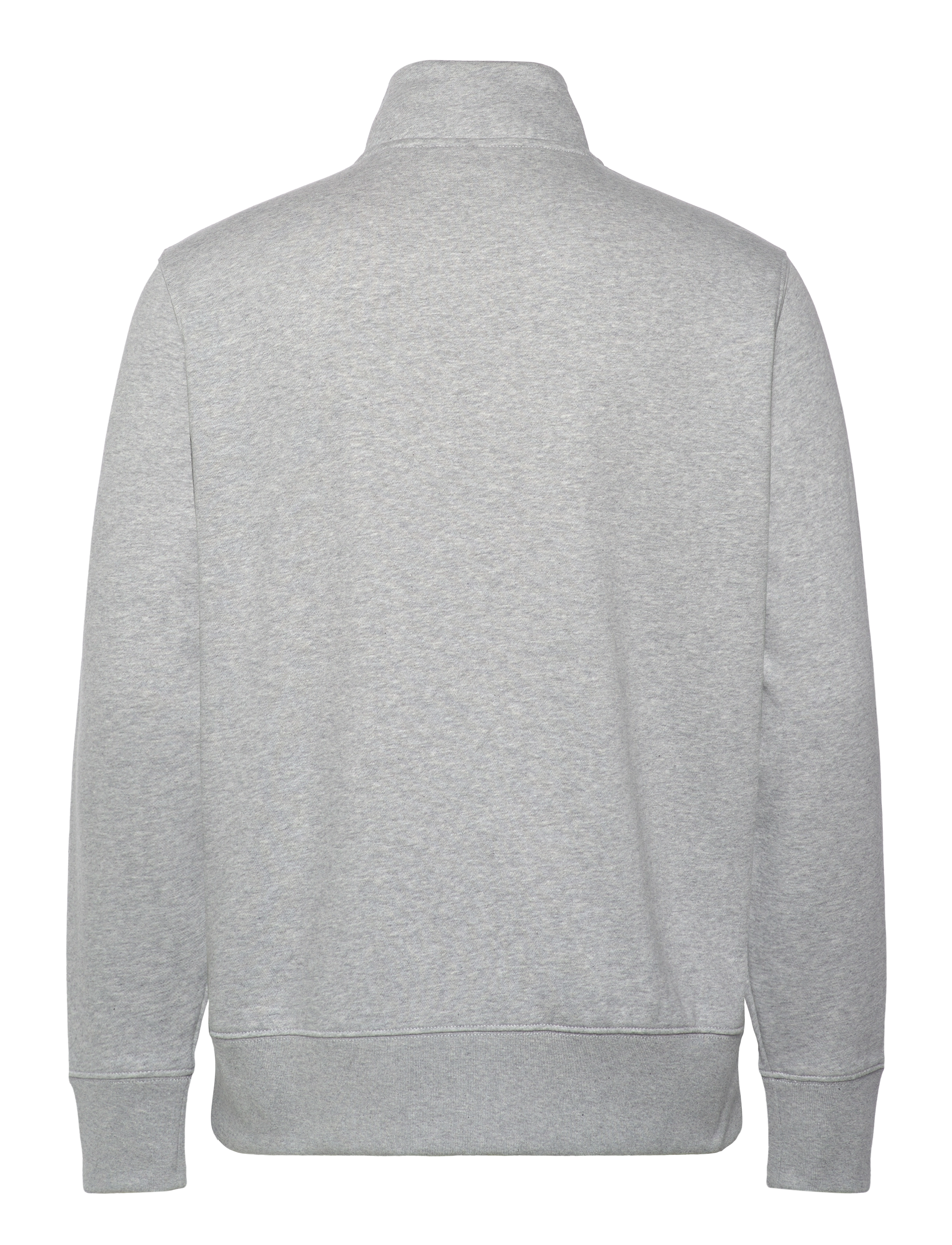 GANT - EMB ARCHIVE SHIELD HALF ZIP - grey melange - 1