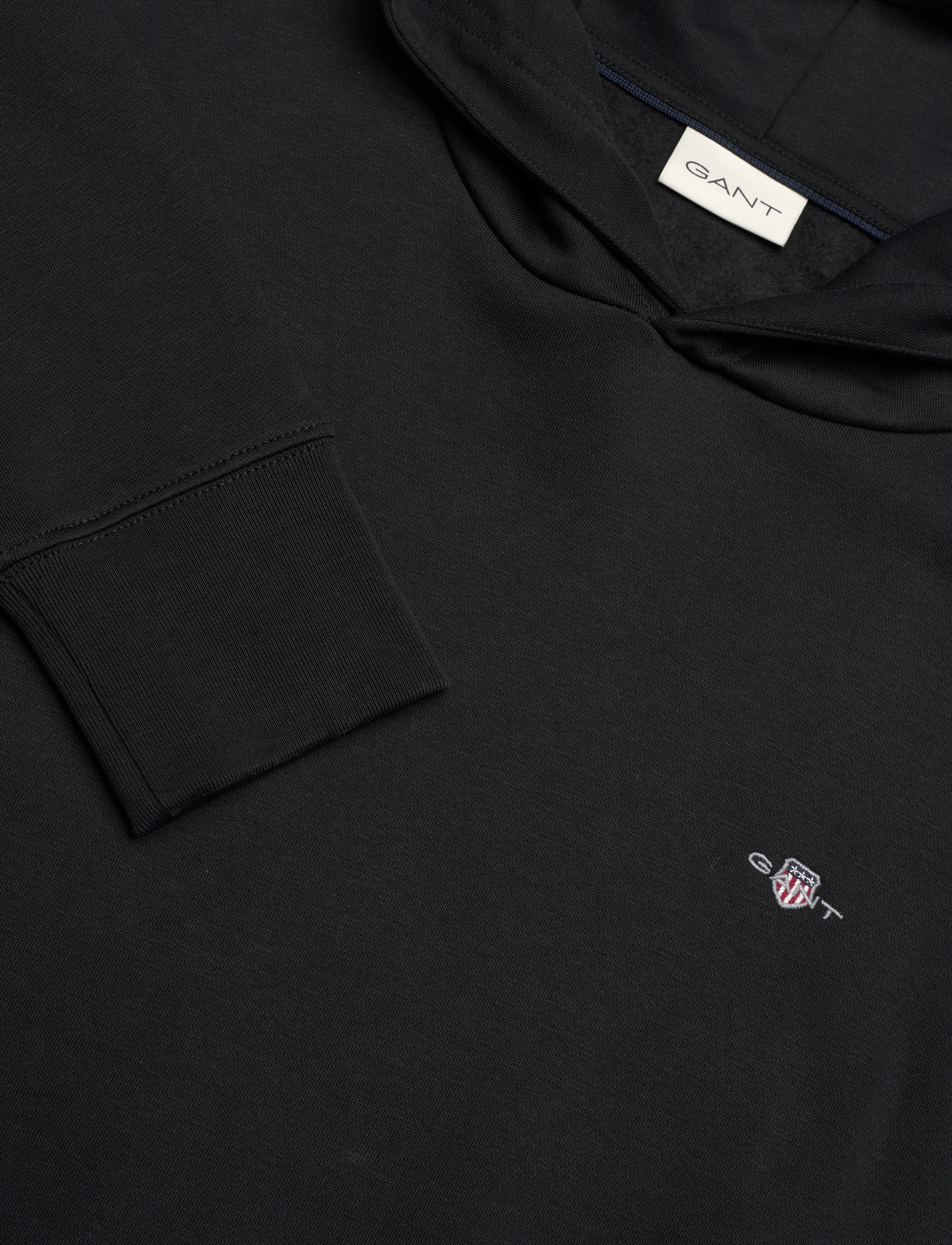 GANT - REG EMB ARCHIVE SHIELD HOODIE - black - 2