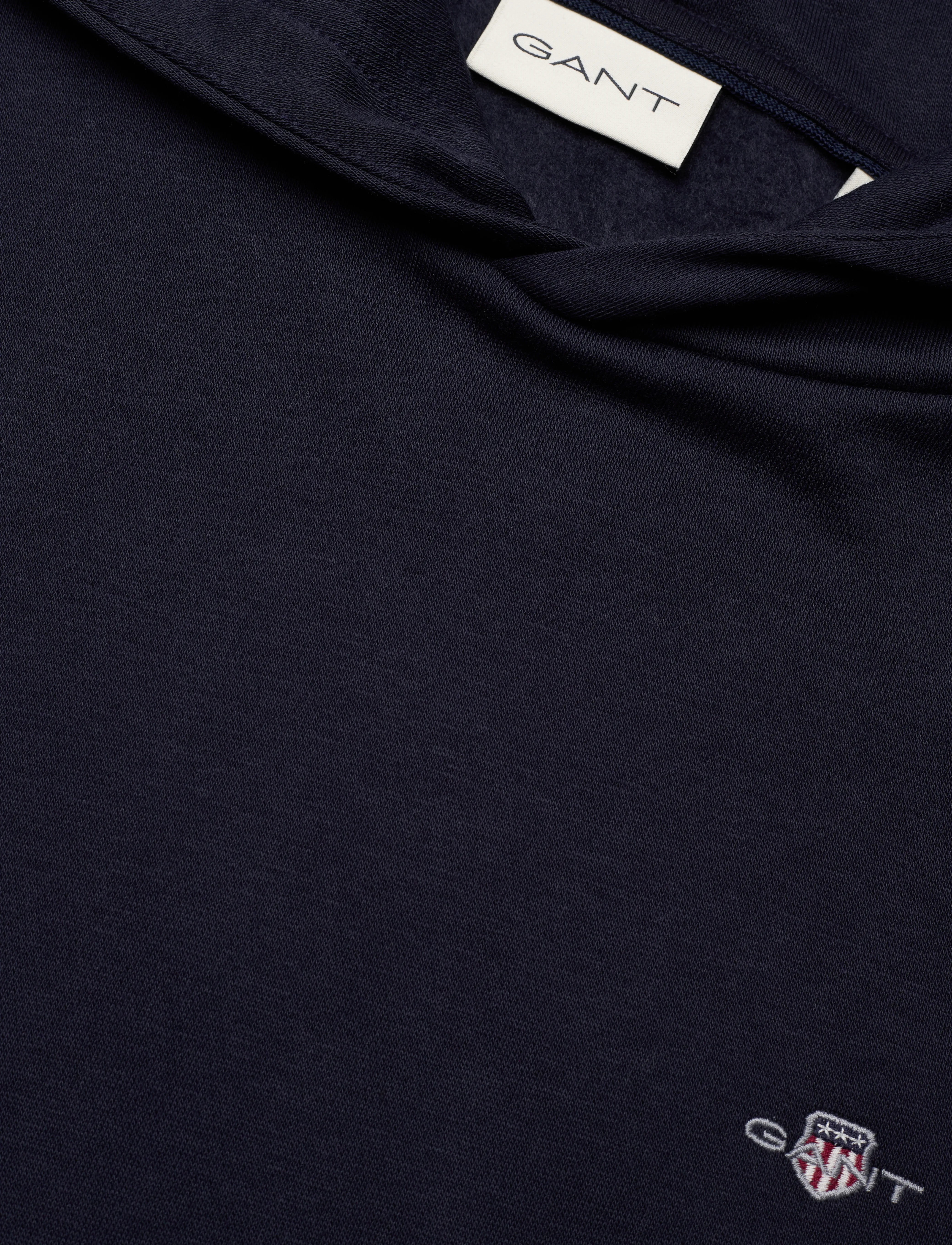 GANT - REG EMB ARCHIVE SHIELD HOODIE - evening blue - 2