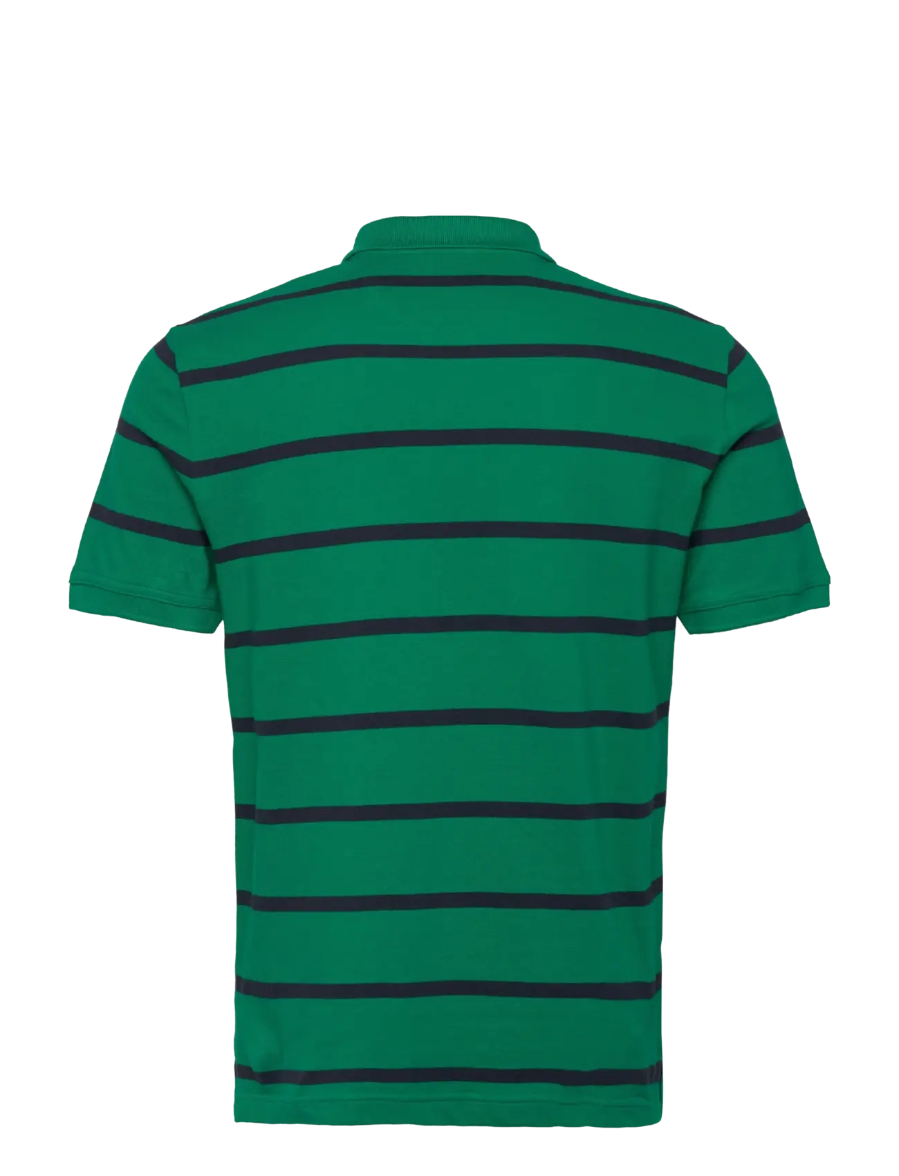Gant - STRIPED POLO - kortærmede poloer - deep green - 1