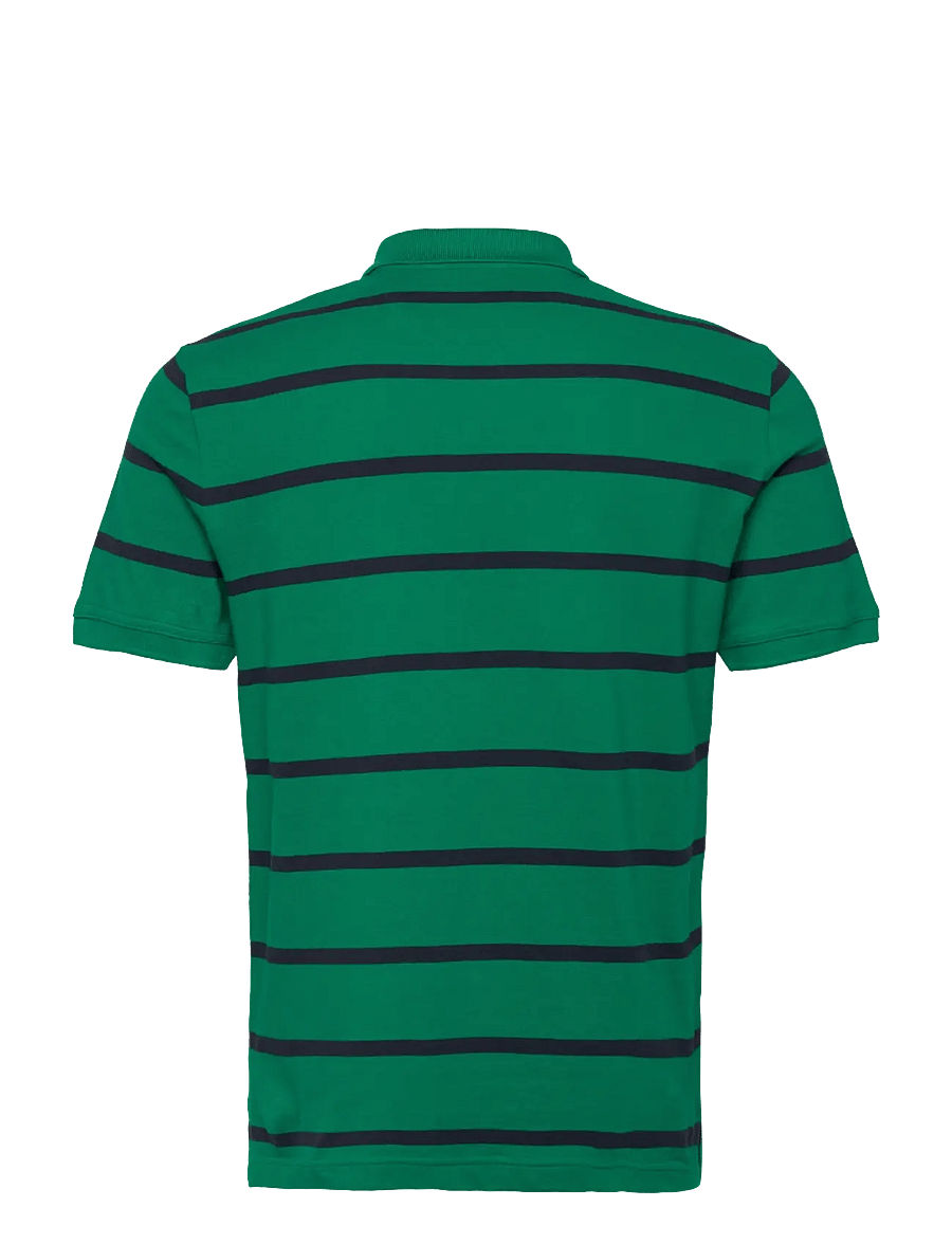 Gant - STRIPED POLO - kurzärmelig - deep green - 2