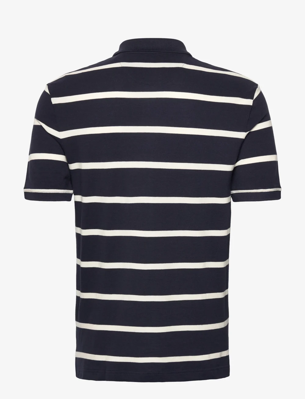 GANT - STRIPED POLO - kurzärmelig - evening blue - 1