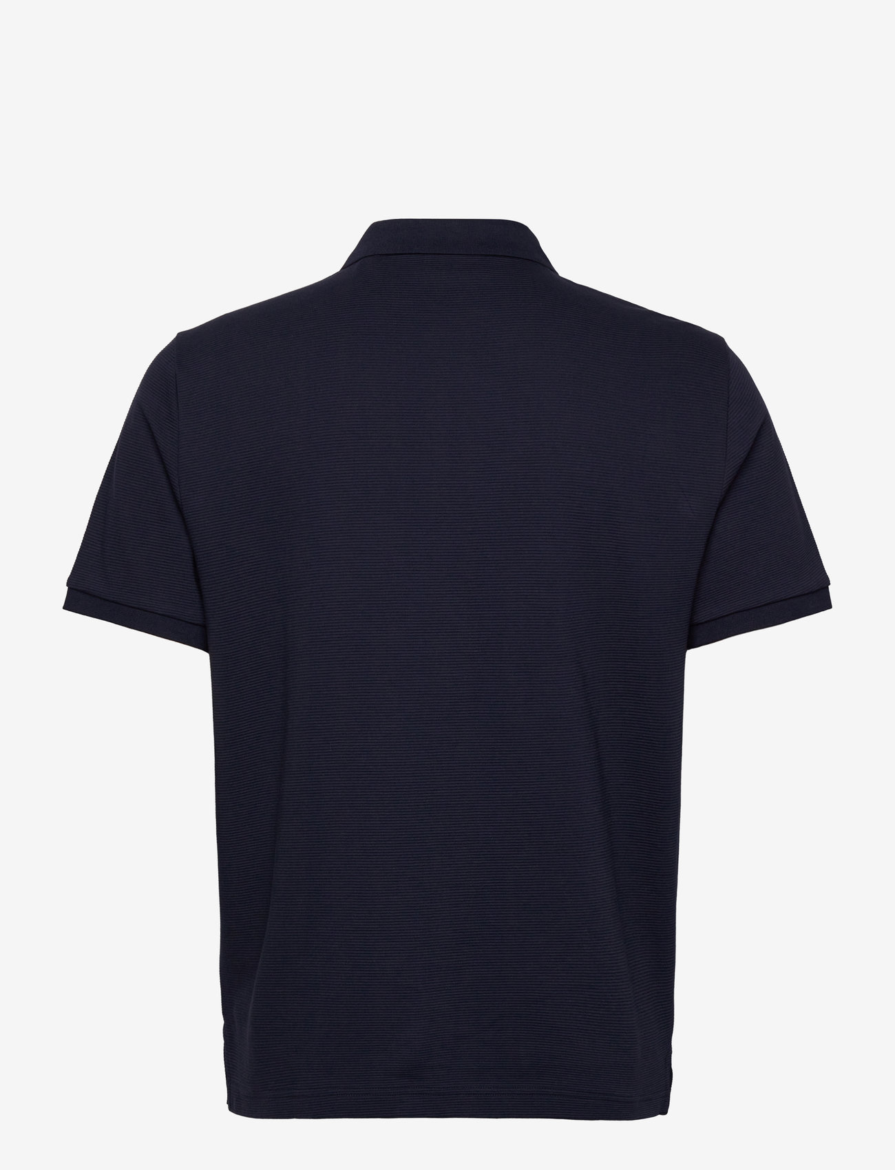 Gant - TEXTURED POLO - kortærmede poloer - evening blue - 1